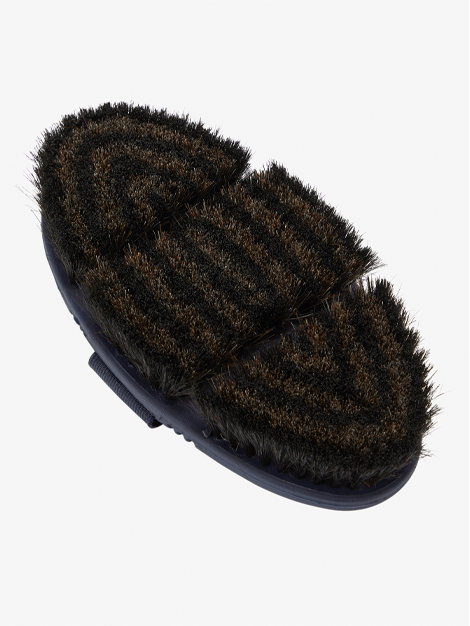 Premium Horse Hair Body Brush for Grooming & Shine - Soft & Flexible Bristles for Horses, Dogs & Pets - Ideal for Show Prep & Daily Care