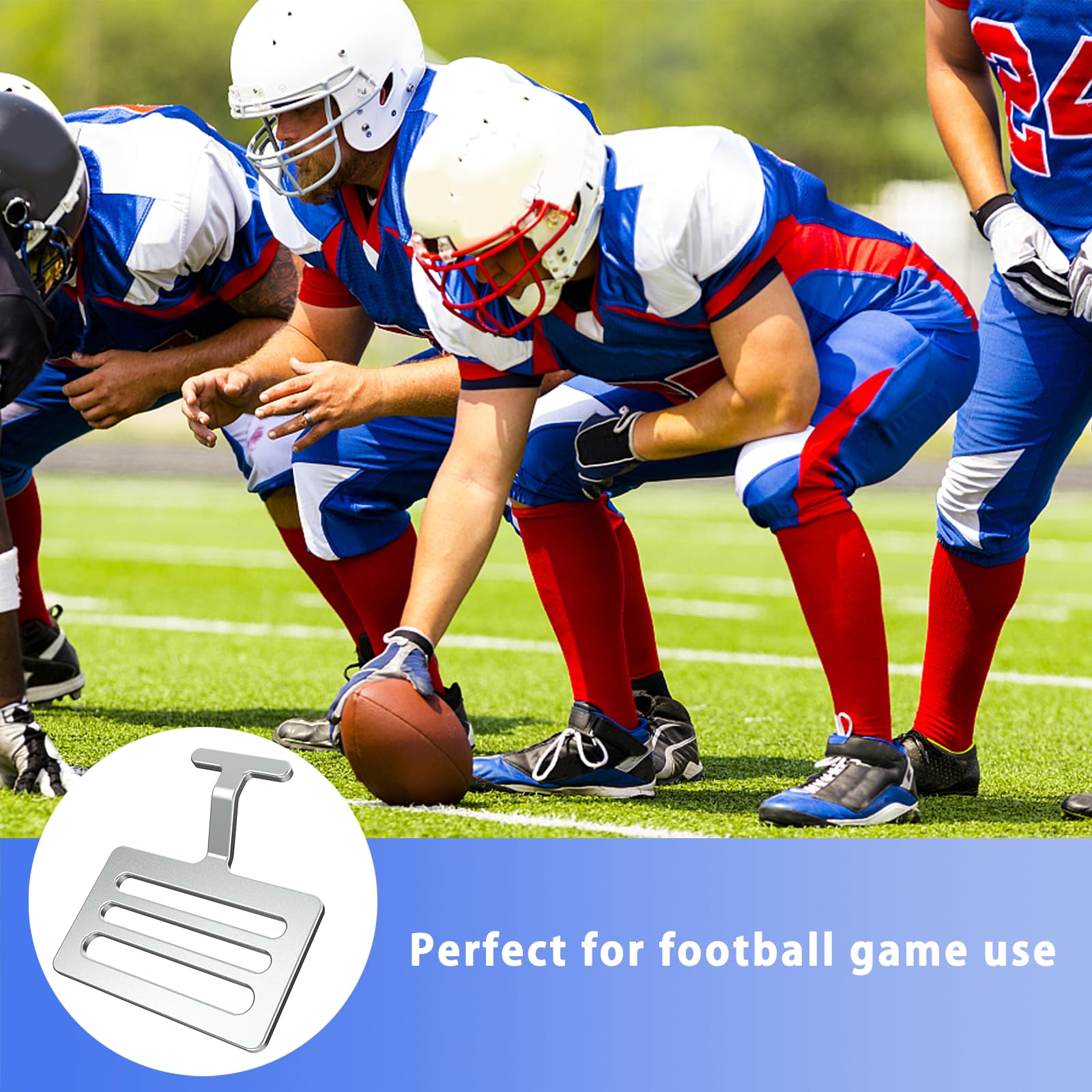 Football Shoulder Pads with T-Hook - Silver | Durable Protective Gear for Youth & Adult Players | Perfect for Training, Games & Tackling Drills