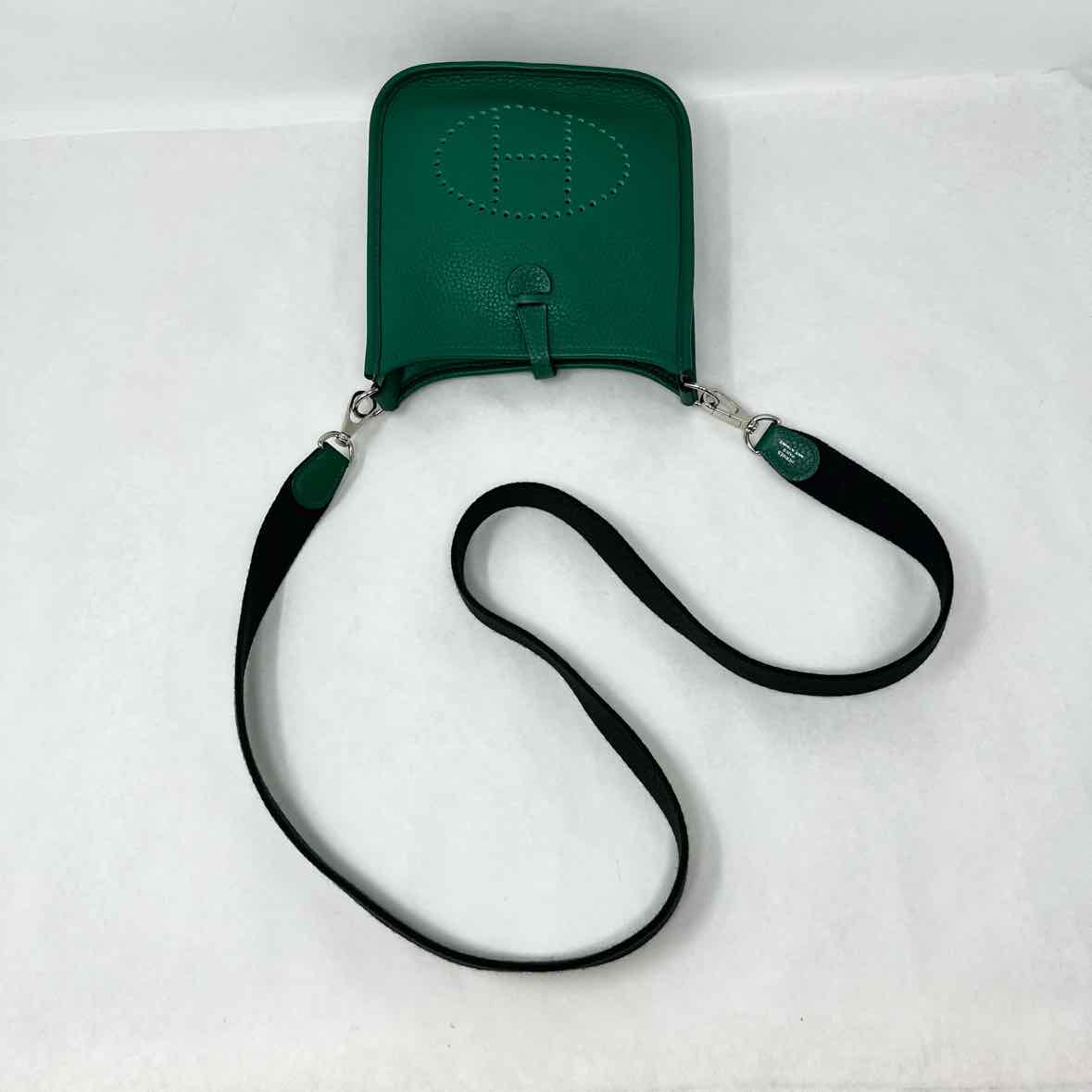 Hermes Evelyne TPM 16 Crossbody Bag in Taurillon Clemence Leather - Perfect for Everyday Use, Work & Travel