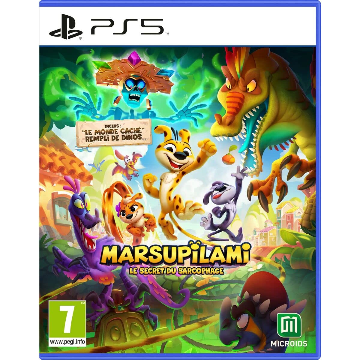 MARSUPILAMI: The Secret of the Sarcophagus PS5 Game - Adventure Puzzle Video Game for PlayStation 5 | Perfect for Family Game Nights & Teen Gamers