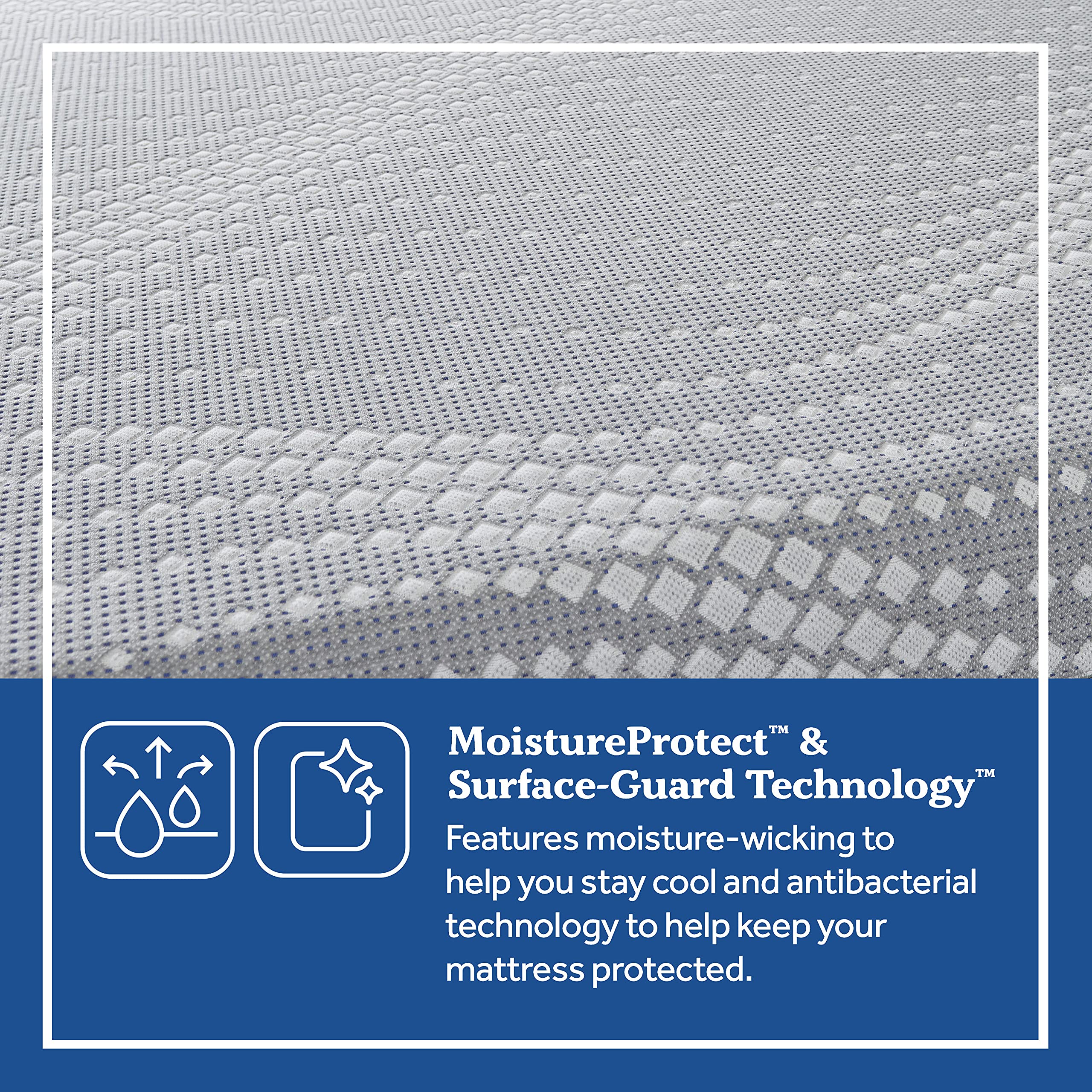 Sealy Posturepedic Memory Foam Mattress - California King Size, Plush Soft Feel for Ultimate Comfort | Perfect for Master Bedrooms & Guest Rooms