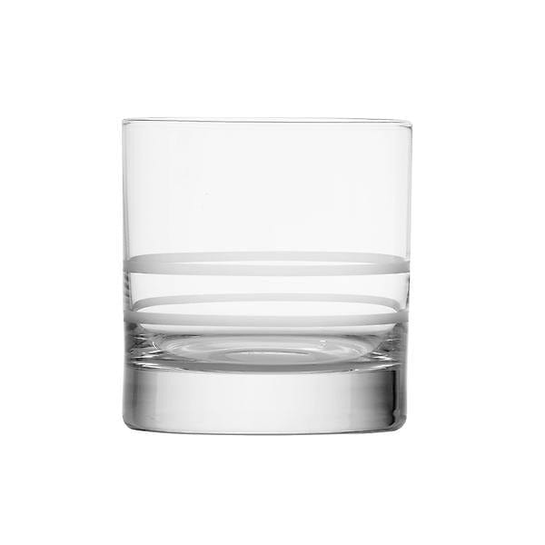 Crafthouse by Fortessa Premium Double Old Fashioned Whiskey Glasses - Set of 2 Heavy Base Cocktail Glasses for Bourbon, Scotch & Whiskey - Perfect for Home Bar, Gifts & Entertaining