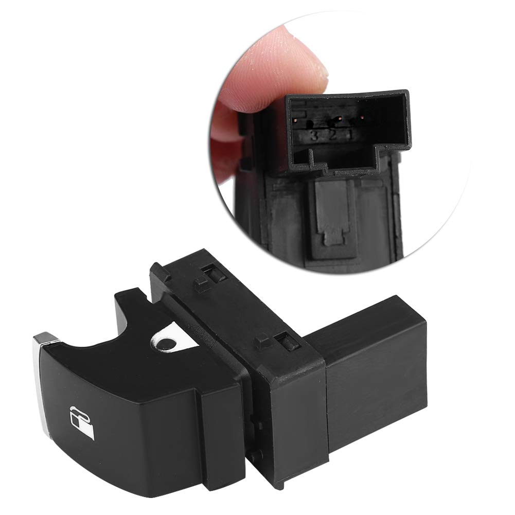 KIMISS Fuel Gas Door Release Switch Button for MK5 (1KD959833) - Easy Installation & Durable Replacement Part for Volkswagen Vehicles