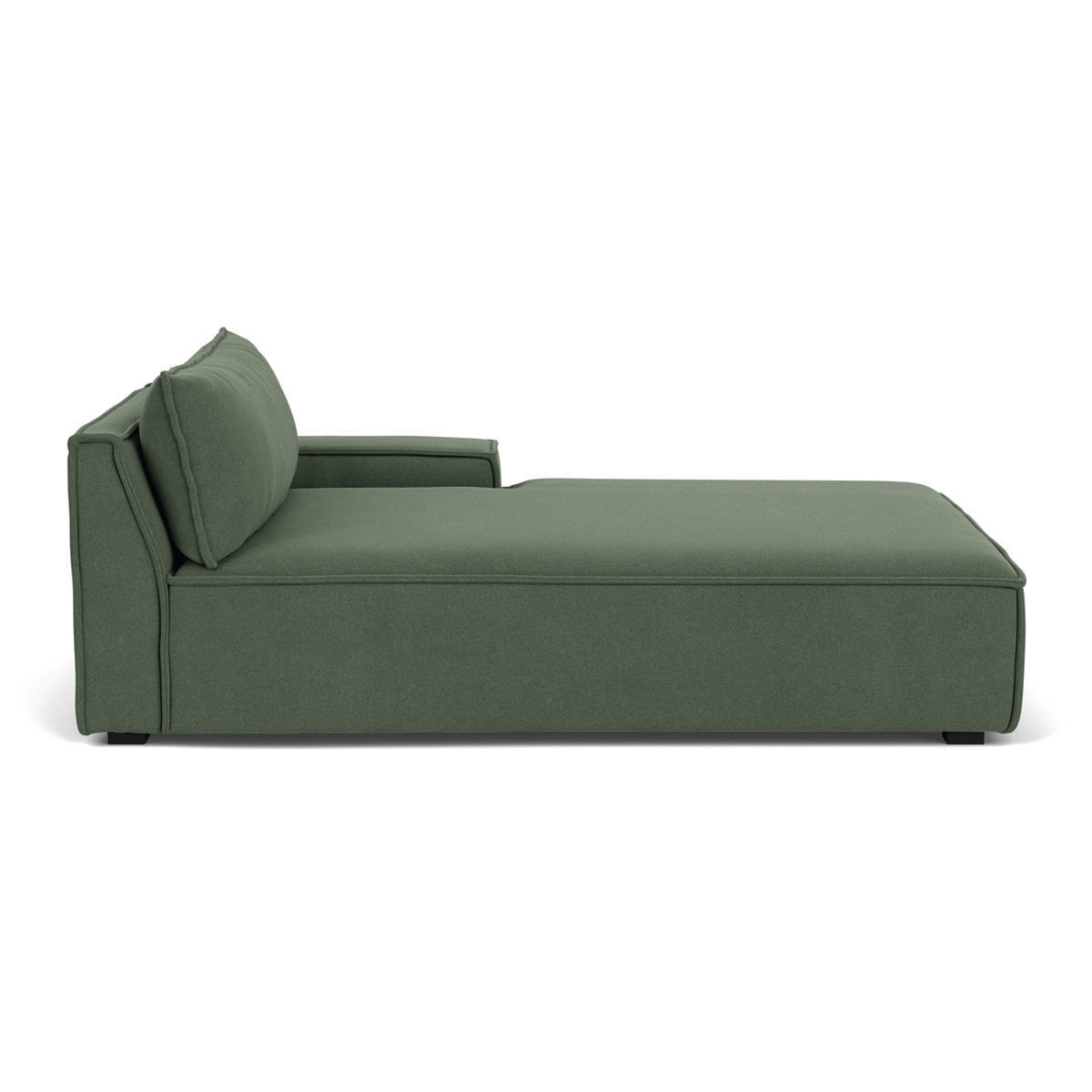 Stylish Daphne Fabric 1-Seater Right Chaise Modular Sofa - Perfect for Small Living Rooms, Apartments & Cozy Spaces