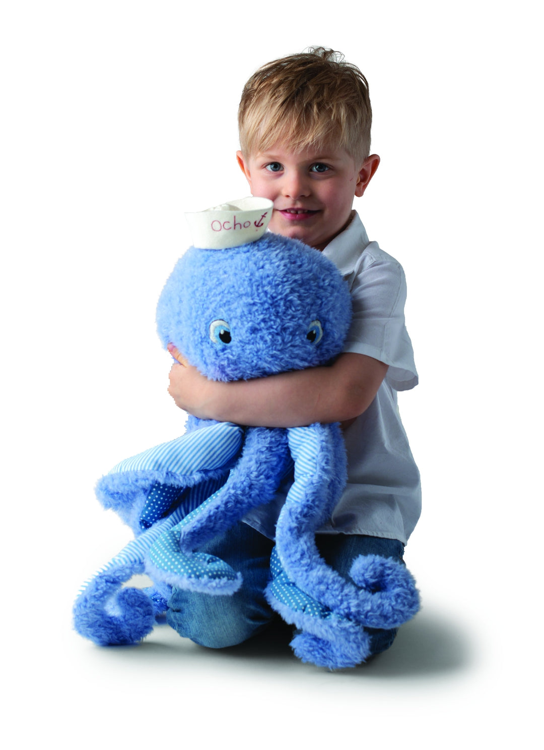 Mucho Ocho the Big Octopus Plush Toy - Giant Stuffed Animal for Kids' Room Decor & Cuddling | Perfect Gift for Birthday & Nursery