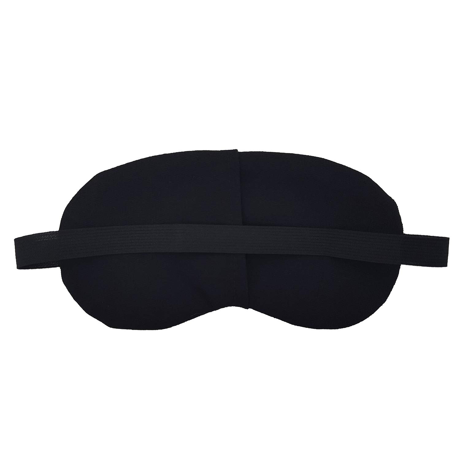 Jenna™ Silk Sleep Eye Mask for Women & Men - Soft Flamingo Black Eye Shade for Insomnia Relief, Meditation, Puffy Eyes & Dark Circles - Perfect for Travel, Nap & Nighttime Sleep Comfort