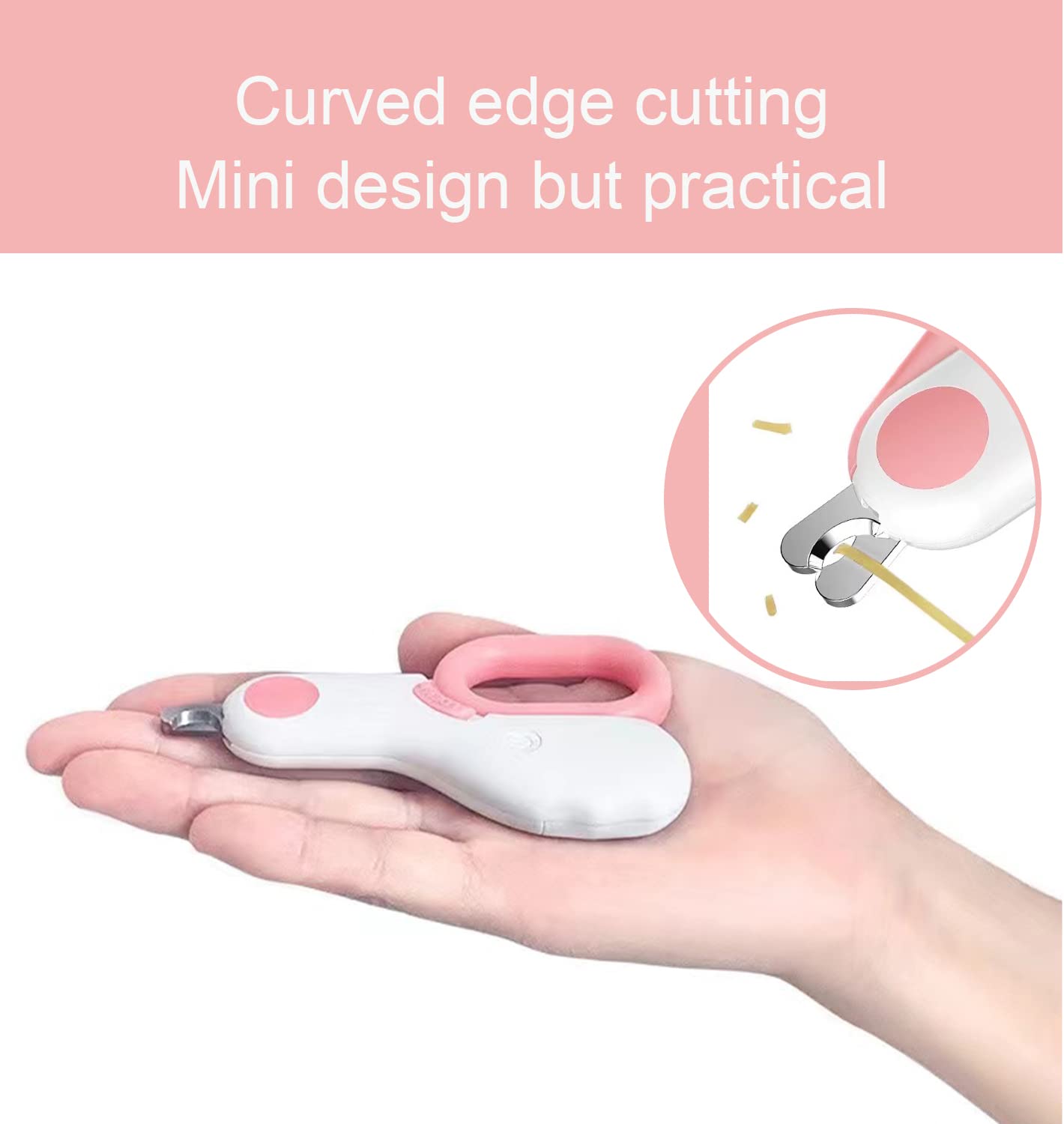 Professional Dog Nail Clipper with LED Light - Safe Pet Grooming Tool for Small & Large Dogs - Perfect for Home Grooming & Vet Visits