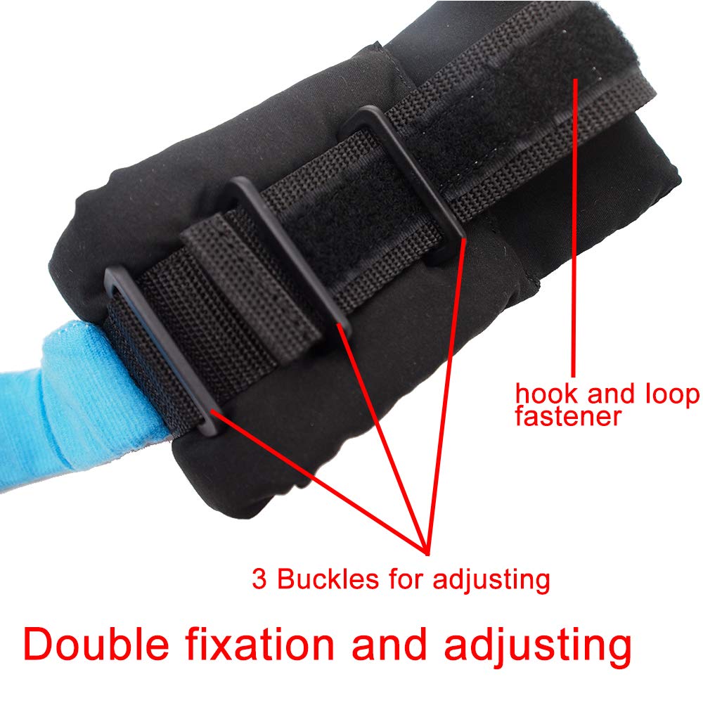 Leg Rehabilitation Training Belt for Muscle Atrophy, Stroke & Hemiplegia Patients - Elderly Leg Exercise Device for Home Physical Therapy & Mobility Recovery