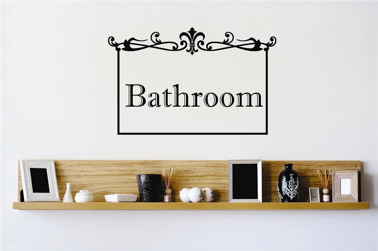 DIY Removable Wall Decals for Bathroom & Bedroom - 8x20 Inch Home Decor Stickers - Perfect for Nursery, Kids Room, and Apartment Decorating