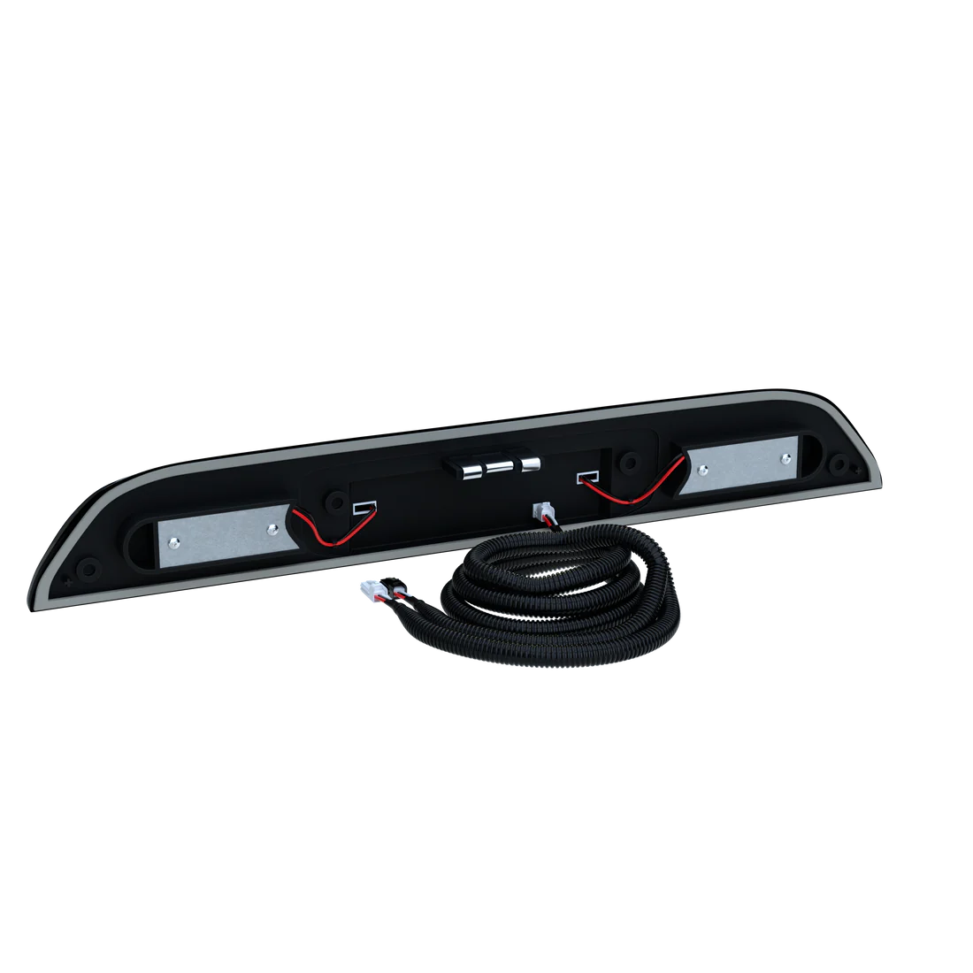 Ford Super Duty F250 F350 F450 F550 3rd Brake Light (2017-2024) - CREE XML LED Smoked Lens - Compatible with Cargo Bed Camera - Perfect for Truck Upgrades & Night Driving Safety