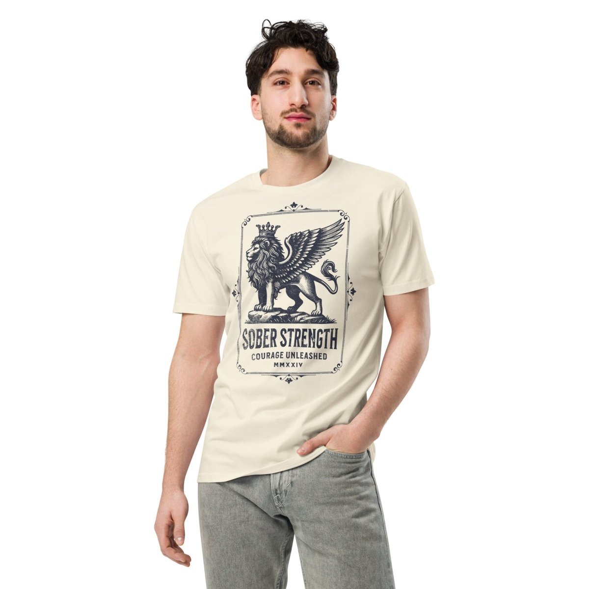 Sobriety Strength Unisex Premium T-Shirt - Comfortable & Stylish for Everyday Wear, Workouts, and Casual Outfits