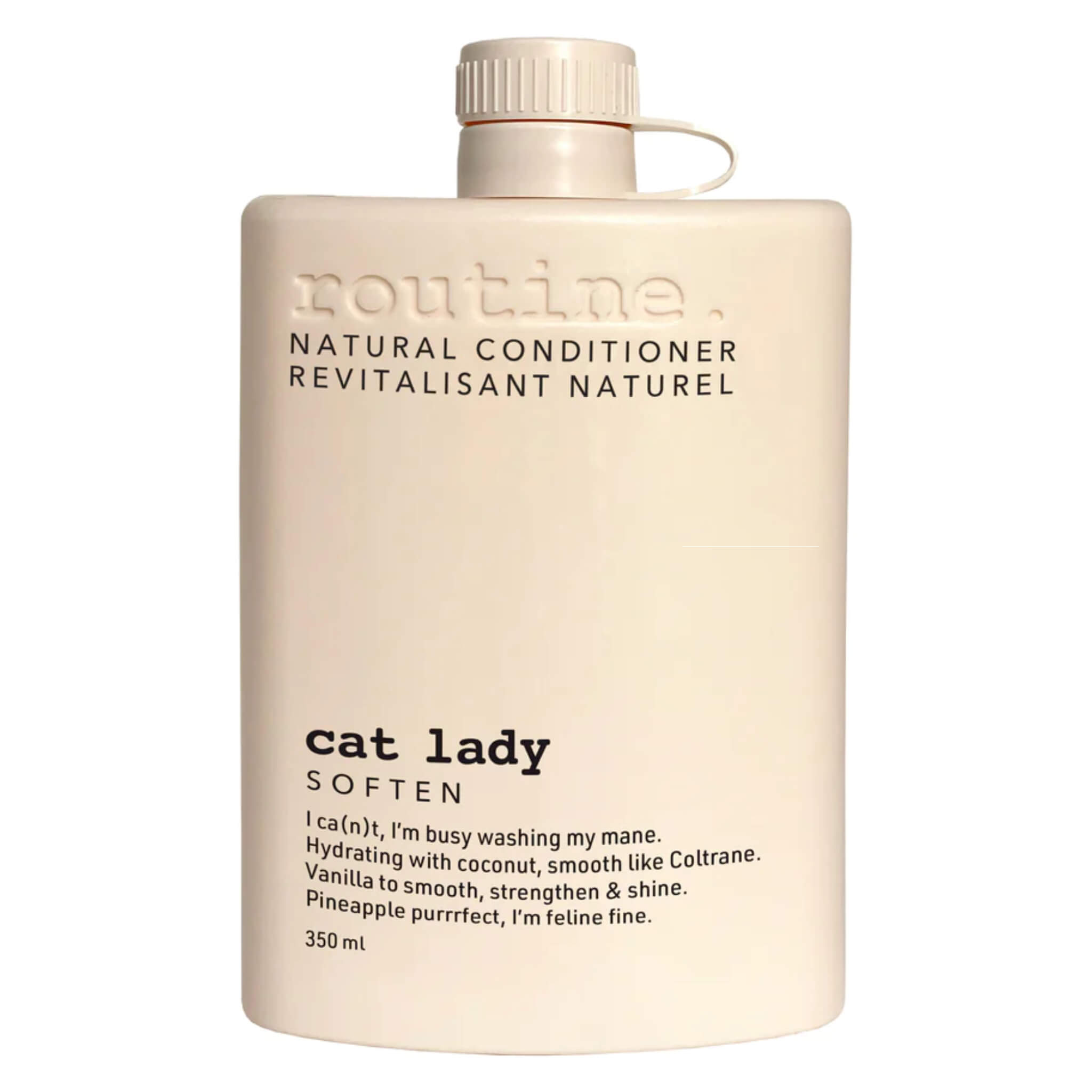 Cat Lady Softening Conditioner for Long Hair - Hydrating & Detangling Cat-Themed Hair Care - Perfect for Cat Lovers & Pet Owners