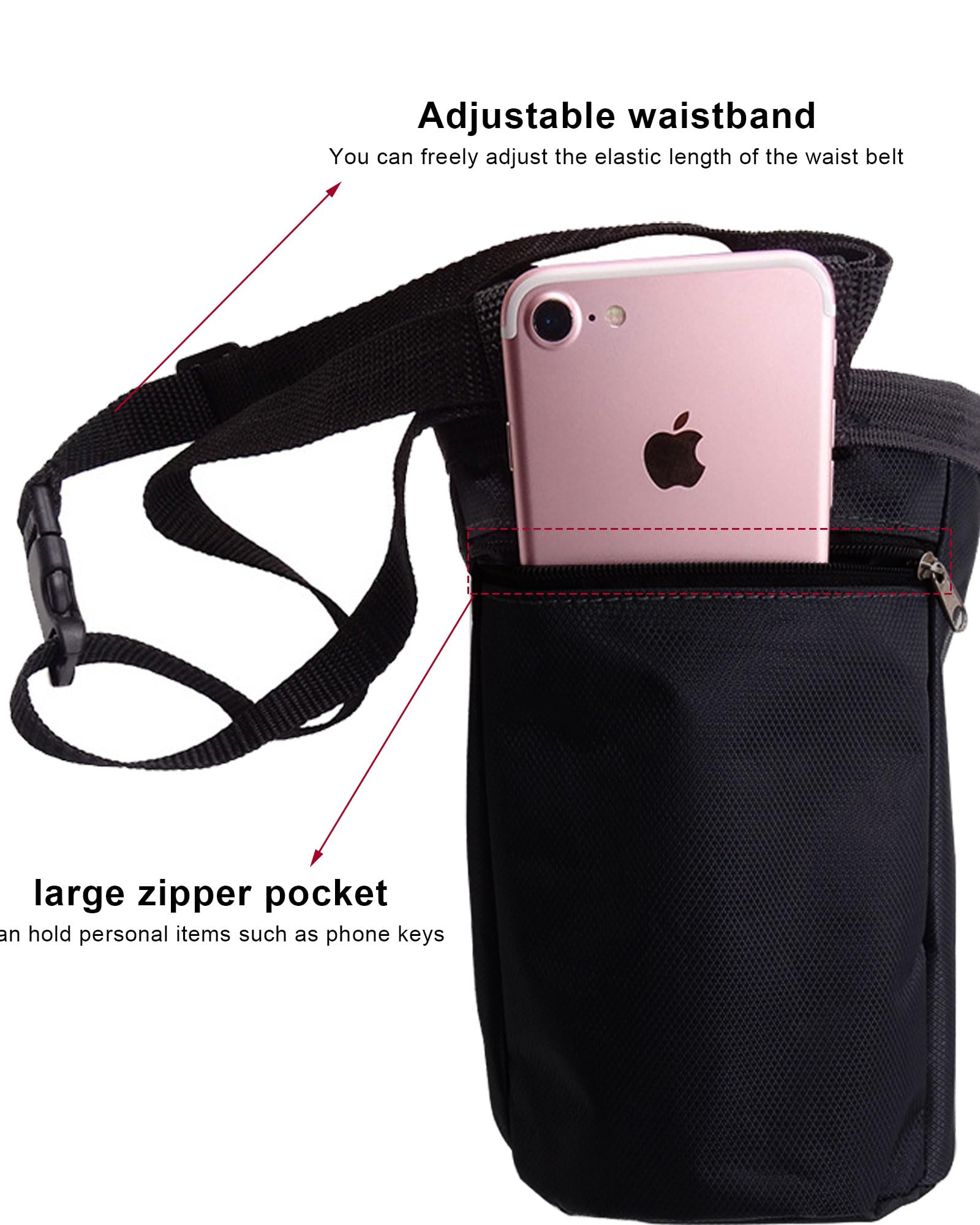 Premium Chalk Bag for Rock Climbing & Bouldering - Adjustable Drawstring Chalk Bucket for Gym, Weightlifting, Gymnastics & Crossfit - Ideal for Indoor & Outdoor Climbing Training
