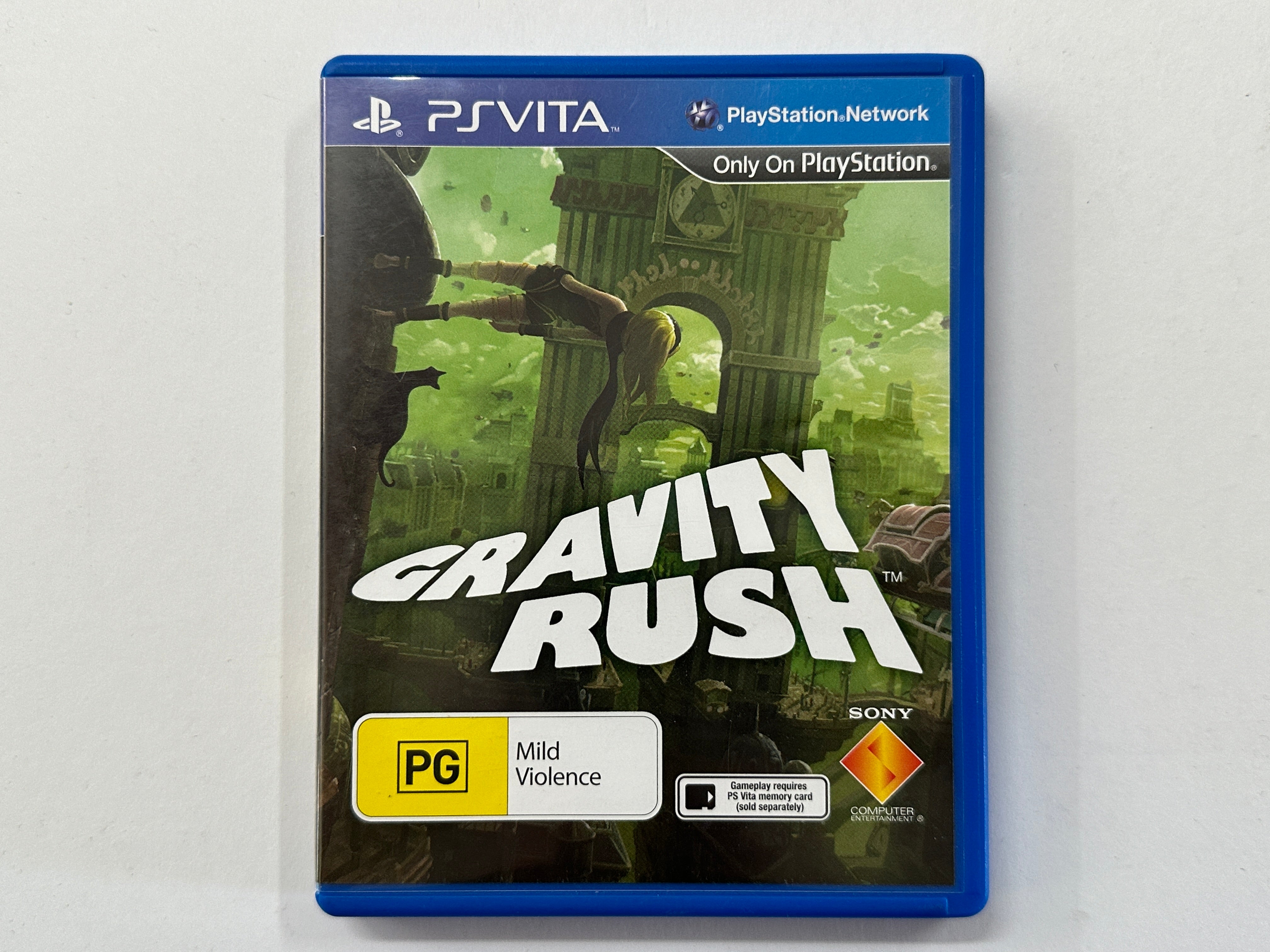 Gravity Rush Complete Game with Original Case - PS4 Action Adventure Game for Anime Fans | Perfect for Gaming Collectors and Anime Lovers