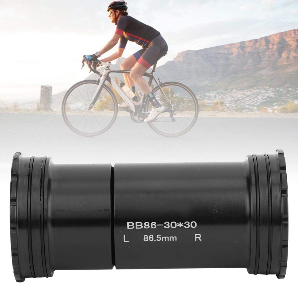Premium Alloy Bike BB86 Bottom Bracket - Threaded Screw-in Locking System with 4 Bearings | High-Performance Bicycle Bottom Bracket Accessory for Road Bikes & Mountain Bikes | Perfect for Professional Cycling & Bike Maintenance
