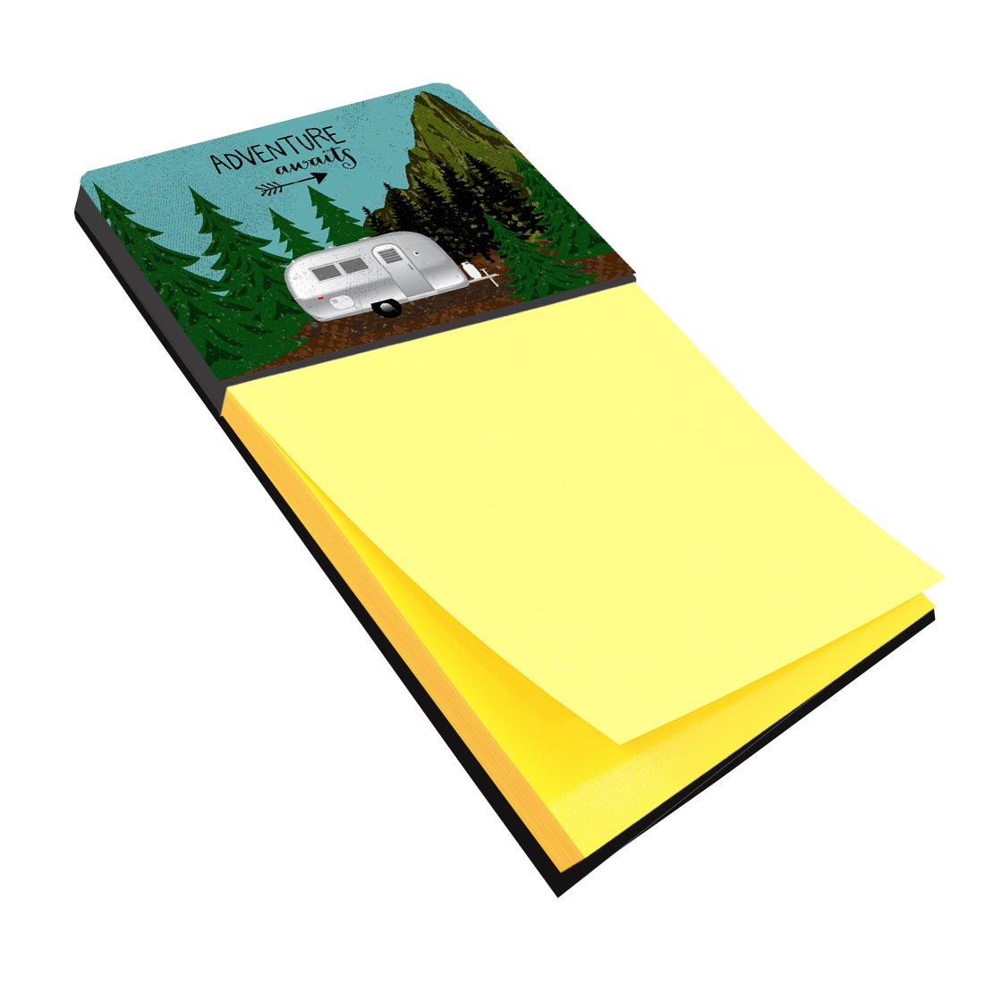 Caroline's Treasures Multicolor Desk Artwork Notepad Holder (VHA3022SN) - Perfect Office & Home Desk Organizer for Notes, Memos & Stationery