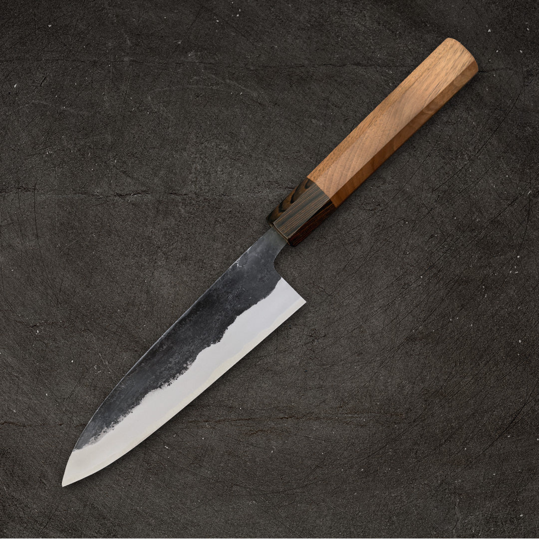 Premium Ishizuchi Blue #1 Kurouchi Honesuki Knife 165mm (6.5