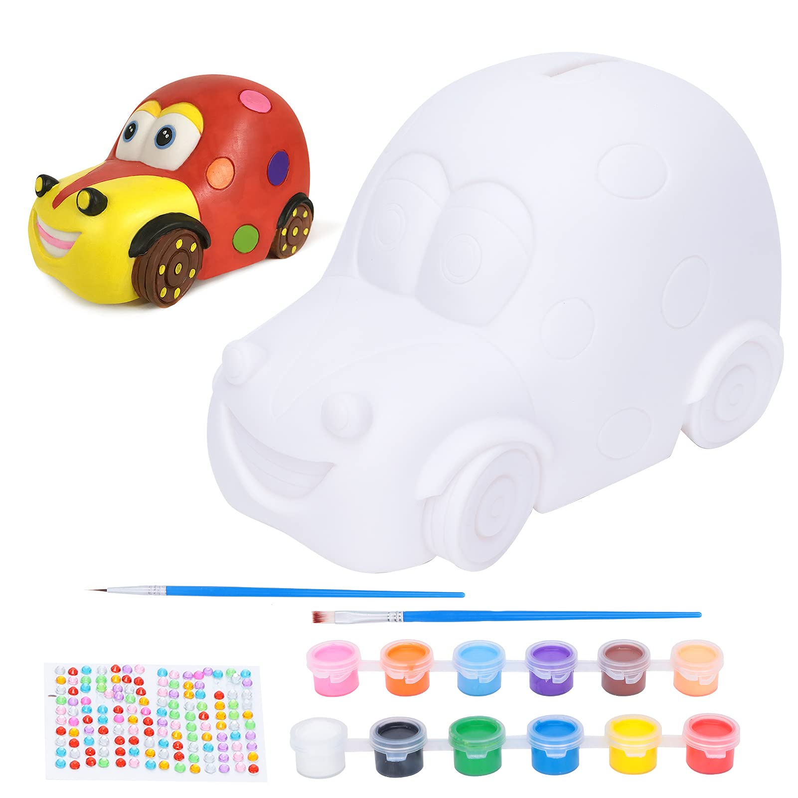 Durable DIY Money Saving Pot - Wear-Resistant & Sturdy Piggy Bank for Birthday, Christmas, Holidays - Perfect for Home, Office & Gift Giving