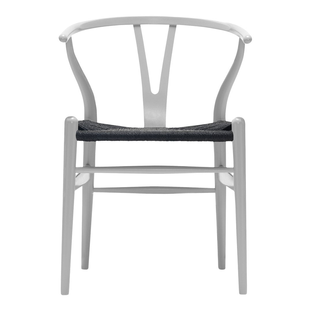 CH24 Wishbone Chair by Hans J. Wegner | Modern Scandinavian Dining Chair in Soft Colors | Perfect for Dining Rooms, Kitchens & Home Offices