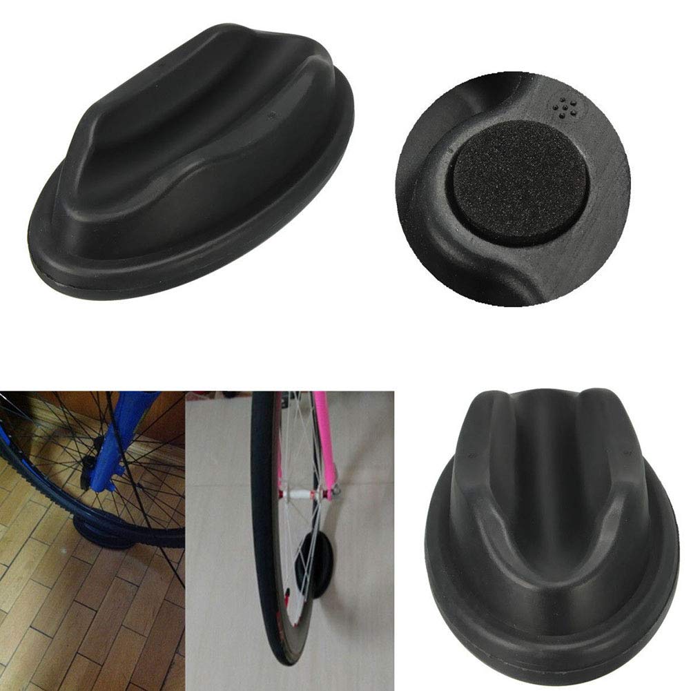 ANKROYU Bike Front Wheel Riser Block - Plastic Wheel Support Stand for Indoor Cycling Trainers - Perfect for Home Workouts & Spin Bike Training