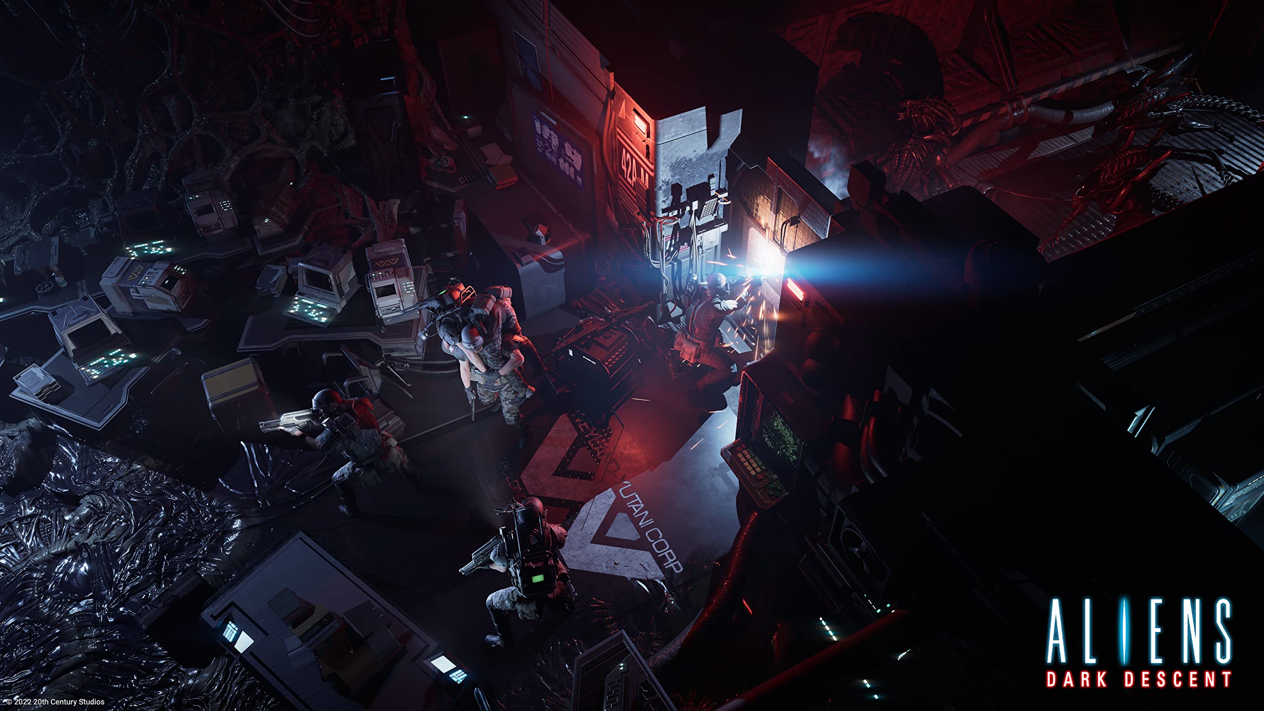 Alien Dark Descent PS5 Game - Sci-Fi Horror Survival Adventure for PlayStation 5 | Intense Single-Player Campaign & Strategic Gameplay | Perfect for Horror Fans & Sci-Fi Enthusiasts