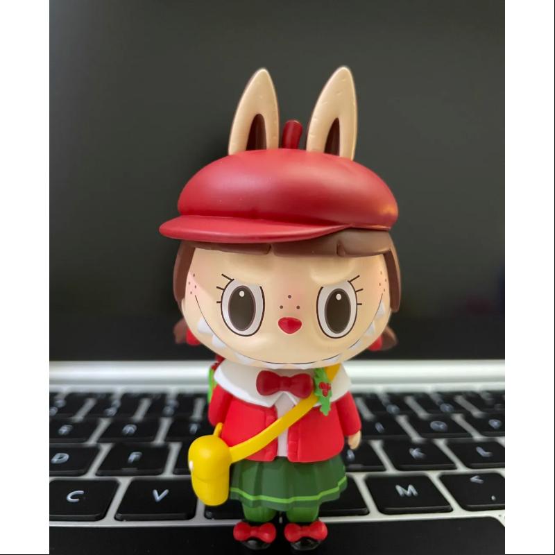 Labubu The Monsters Let's Christmas Series Christmas Girl Collectible Figure - Cute Holiday Decor & Gift for Pop Vinyl Fans (Perfect for Christmas Tree Ornaments, Shelf Displays & Toy Collections)