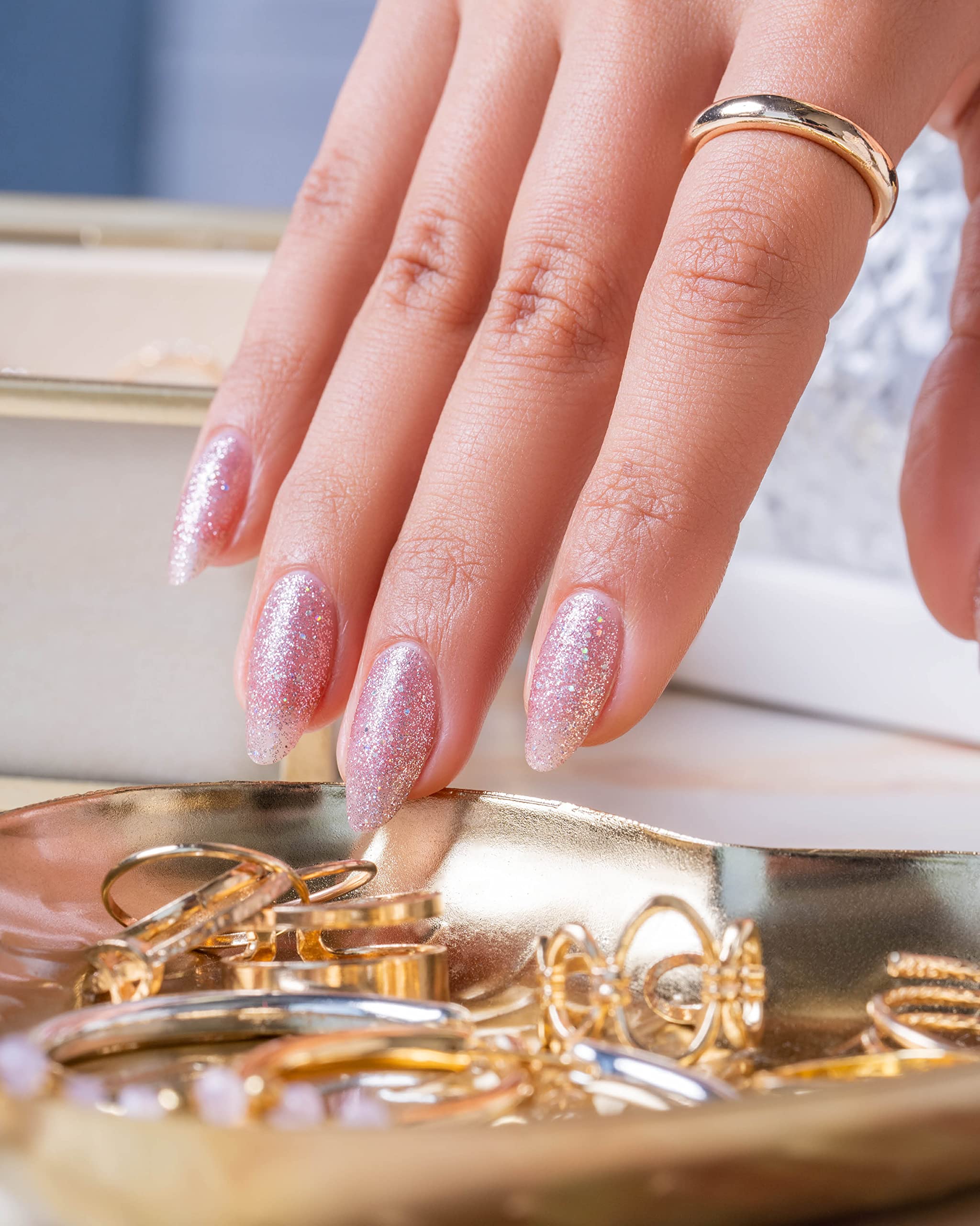 Gelish June Bride Dip Powder Kit - Long Lasting Nail Dip Powder for Wedding & Bridal Manicures - Perfect for Brides, Bridesmaids & Special Occasions