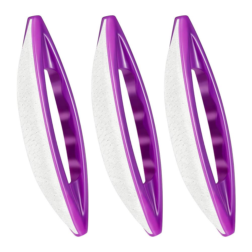 Professional Nail Files Set - 3pcs Salon-Grade Buffing & Waxing Tools with Sheep Leather for Gel Polish & Manicures - Perfect for Nail Salons & Home Use (Manicure/Pedicure/DIY Nail Care)