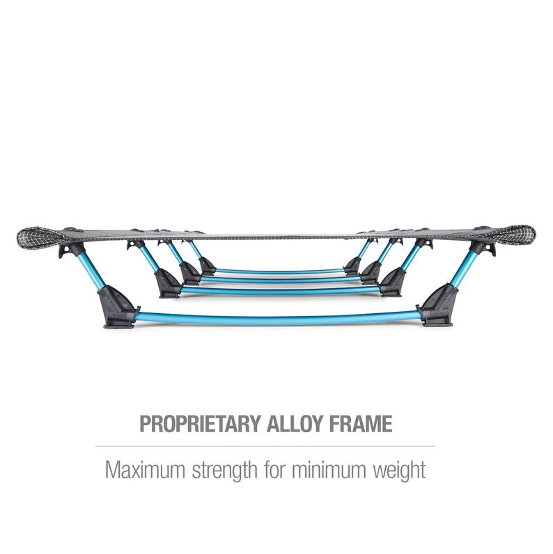 Helinox Lite Cot - Ultralight Portable Camping Cot for Adults, Compact Folding Bed for Backpacking, Hiking & Travel - Perfect for Outdoor Adventures & Guest Sleeping