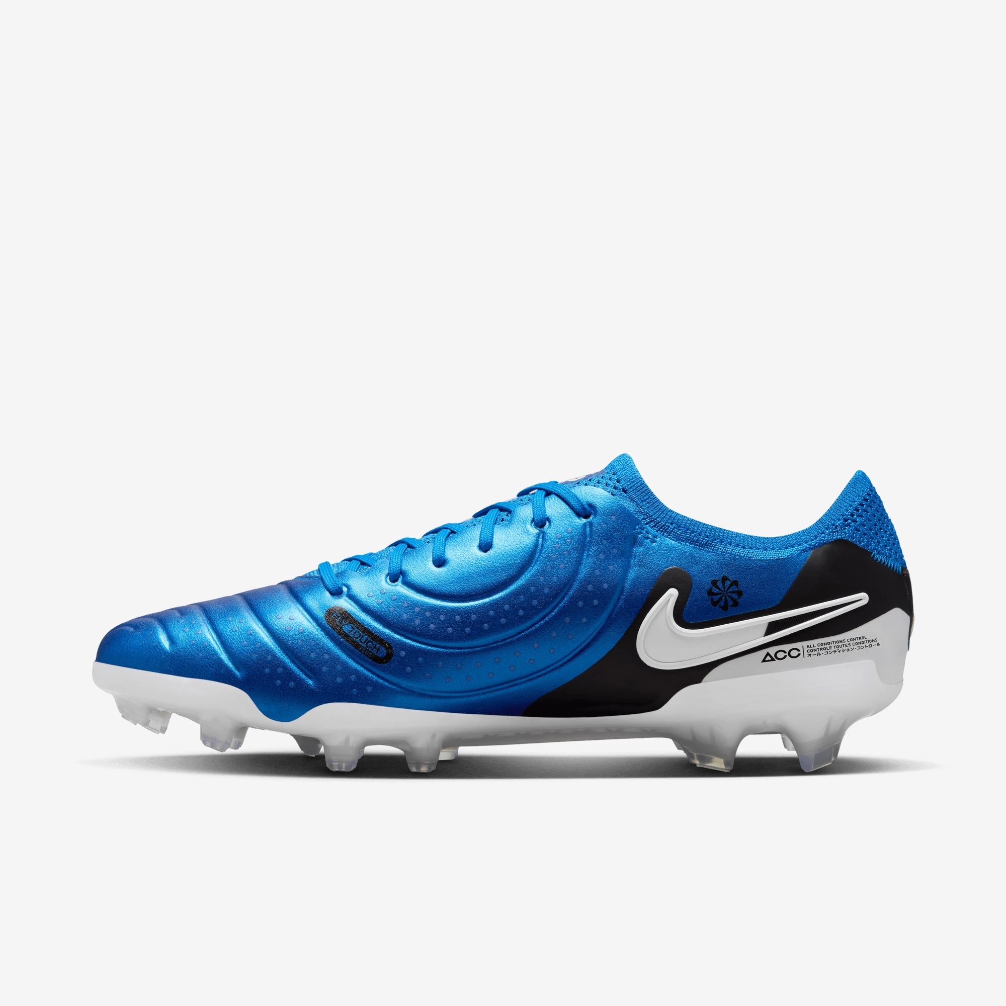 Nike Tiempo Legend 10 Elite FG Soccer Cleats - Premium Leather Football Boots for Men - Firm Ground Soccer Shoes for Professional Play & Training - Perfect for Matches, Practice, and Turf Games