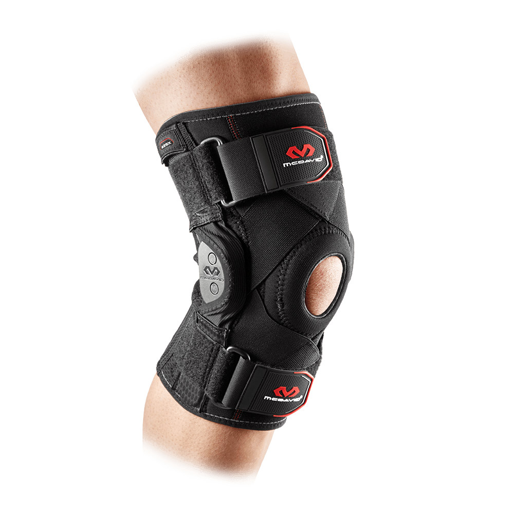 Best Knee Brace with Polycentric Hinges & Cross Straps - Support for Running, Sports & Arthritis Relief - Ideal for Athletes & Active Lifestyles