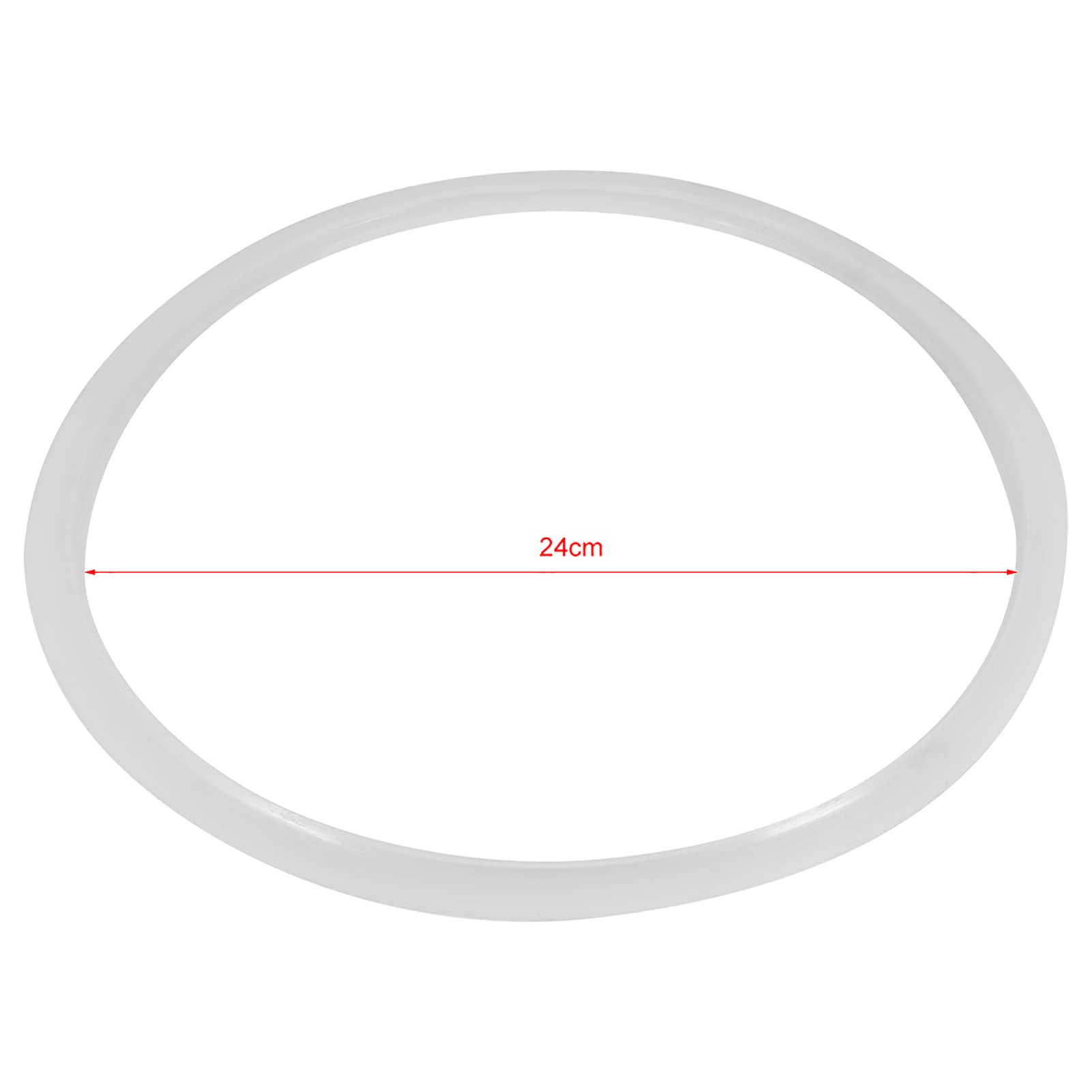 Joyzan 24CM Silicone Sealing Ring - Food Grade Pressure Cooker Replacement Gasket for Leak Proof Cooking | Compatible with Slow Cookers, Stovetop Pots & Home Kitchen Appliances | Durable Multi-Purpose Seal for Safe Pressure Cooking & Meal Prep
