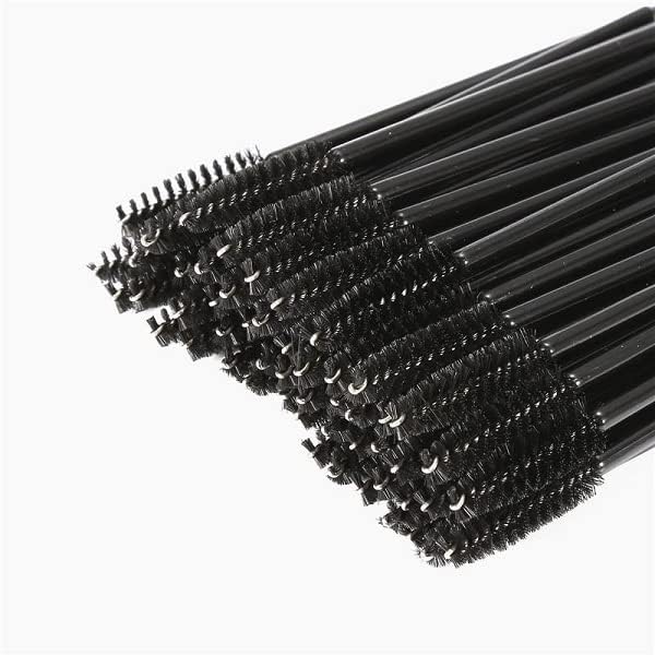 Khelni Professional Eyelash Mascara Brushes - Makeup Brush Wands & Applicator Set for False Lashes & Extensions - Perfect for Salon, Home Use & Professional Makeup Artists