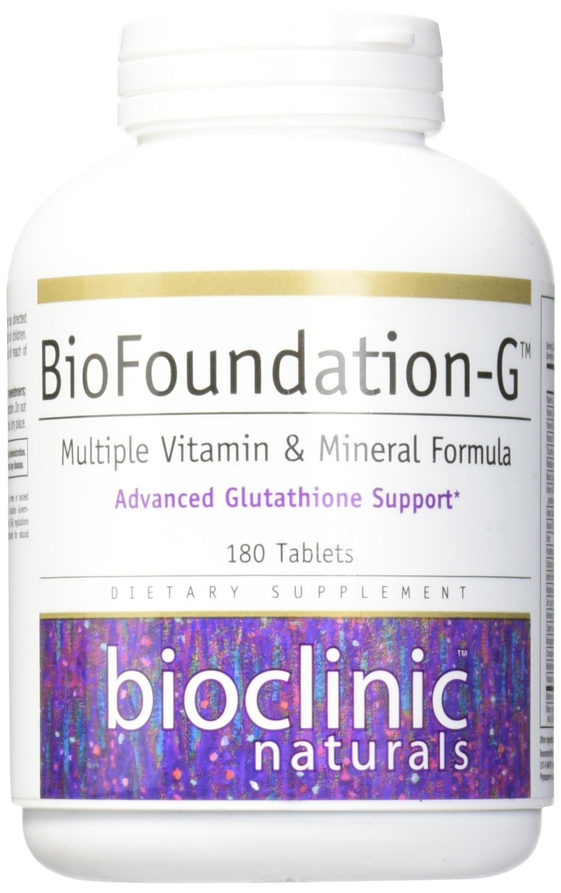 Bioclinic Biofoundation Multivitamin Tablets - 180 Count for Daily Immune Support & Wellness | Dietary Supplement for Men & Women | Perfect for Travel & Busy Lifestyles