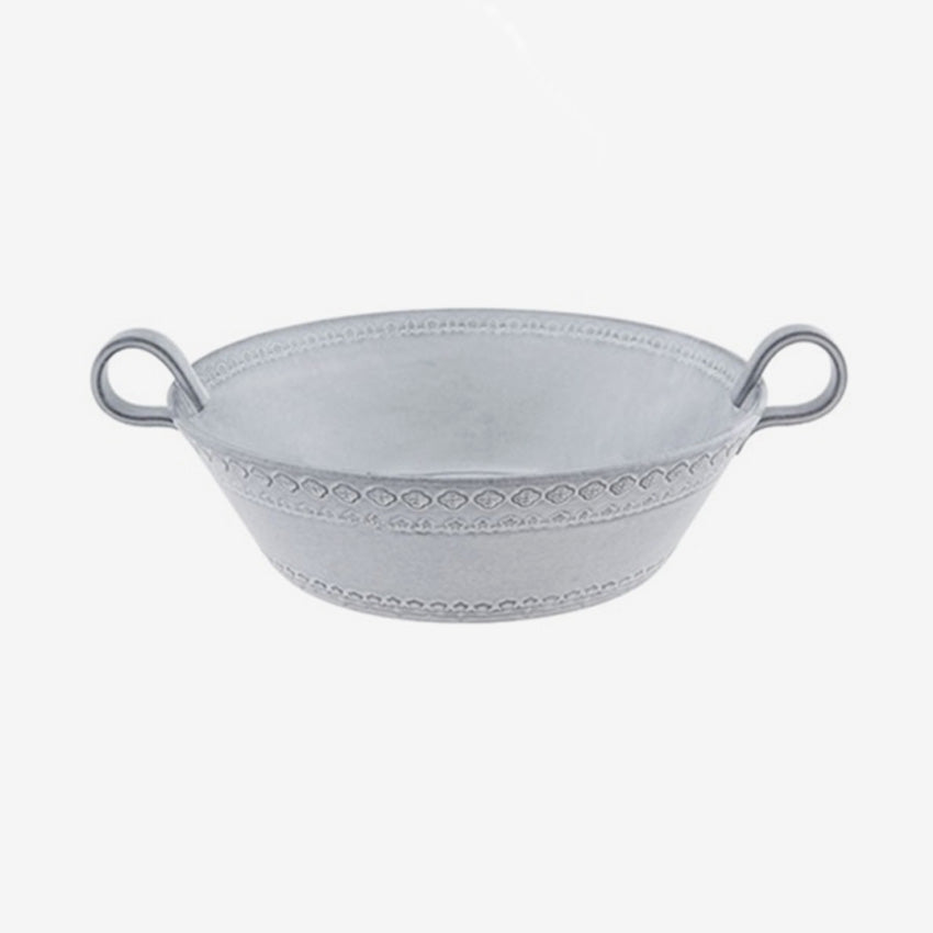 Bordallo Pinheiro Rua Nova Ceramic Salad Bowl - Handmade Portuguese Dinnerware for Fresh Salads, Entertaining & Home Decor