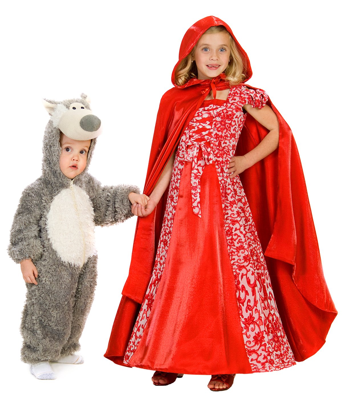 Little Red Riding Hood Costume for Kids - Classic Fairytale Dress for Halloween & Dress-Up Play | Perfect for Storytime, Themed Parties & Pretend Play