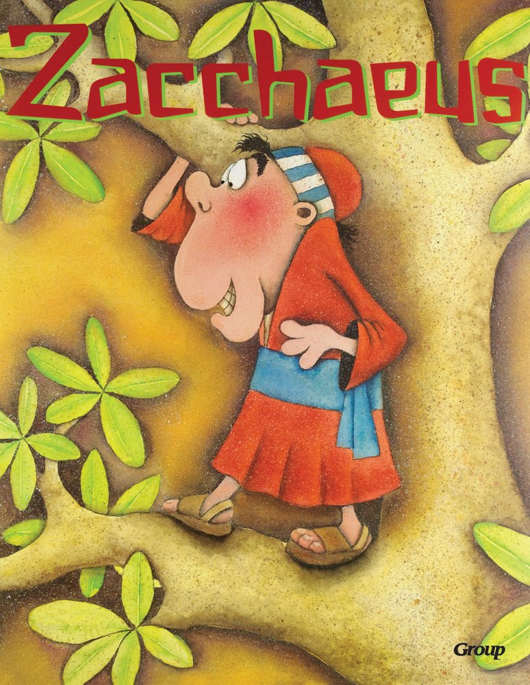 Bible Big Books: Zacchaeus - Large Print Bible Story Book for Kids, Sunday School & Christian Education - Perfect for Storytime, Gifts & Home Devotionals