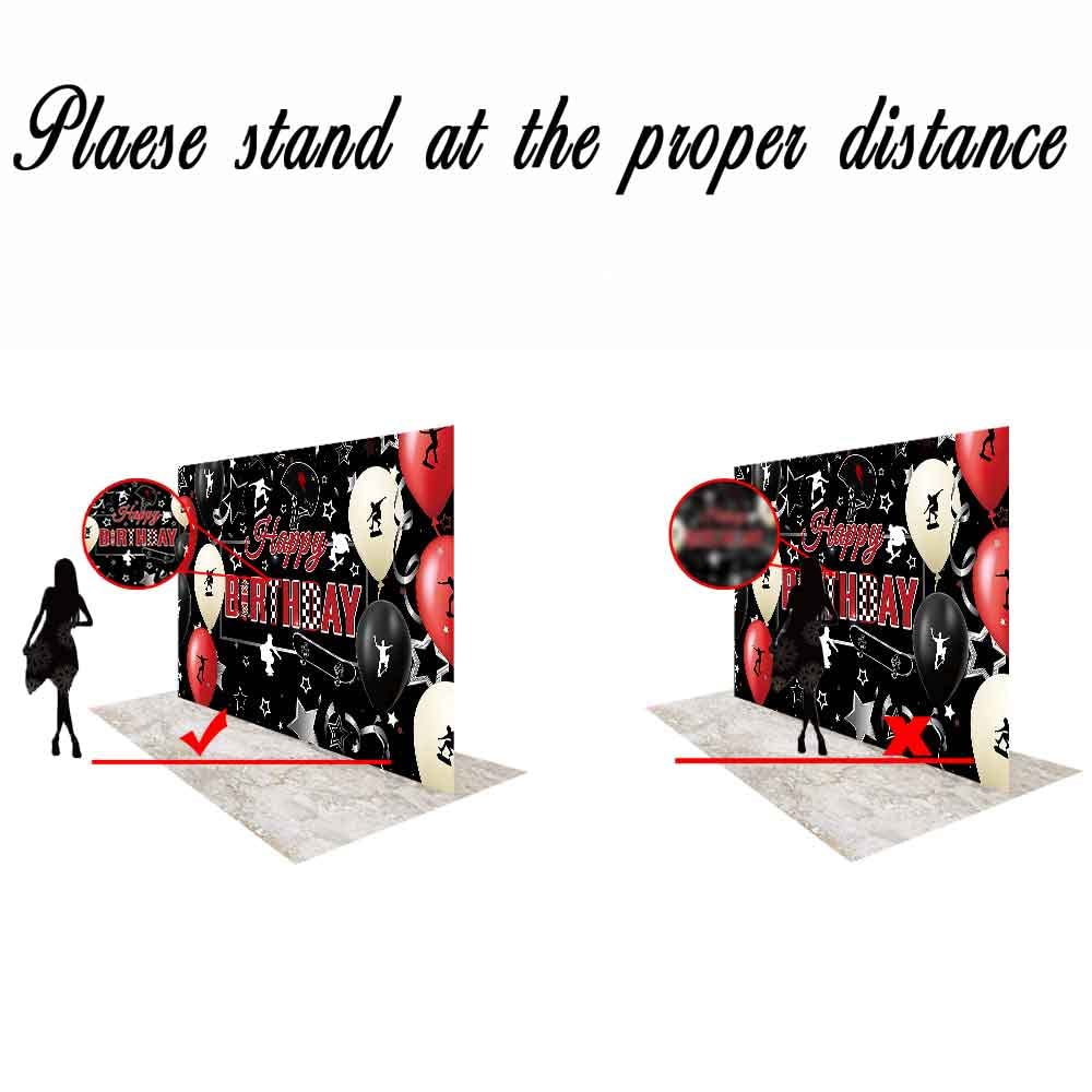 7x5ft Skateboard Happy Birthday Backdrop - Extreme Sports Theme Photography Background with Balloons & Helmet Props for Teen Birthday Party, Photo Booth Decorations | Perfect for Skateboarding-Themed Parties, Youth Celebrations & Action Sports Events