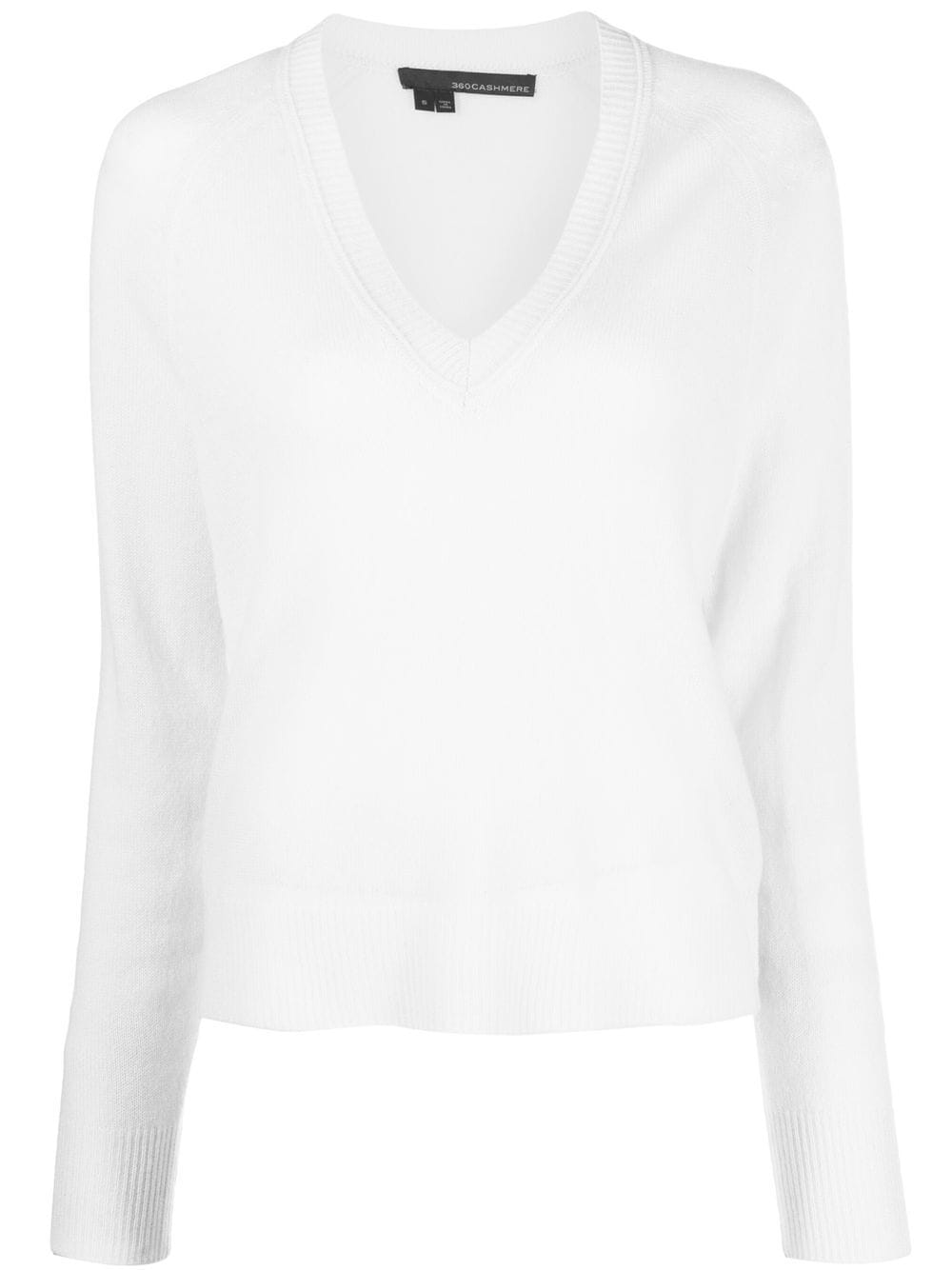 Premium 360° Cashmere Sweater for Women - Soft & Warm White Pullover - Perfect for Winter, Office & Casual Wear