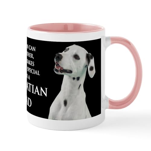 White/Pink Inside - Dalmatian Dad Mug
