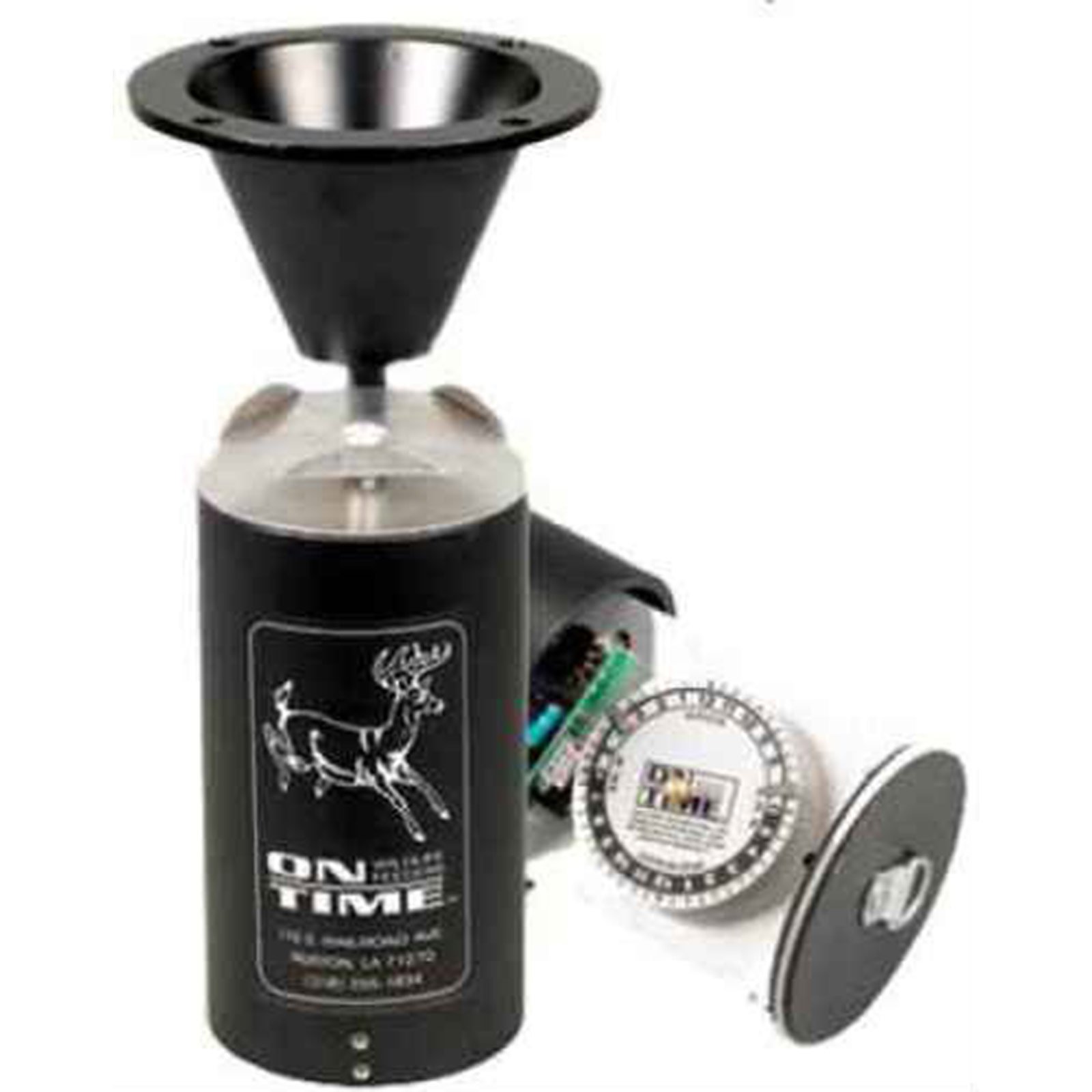 On Time 11112 Automatic Pet Feeder with Timer - Perfect for Cats & Dogs | Ideal for Home, Office & Travel Use