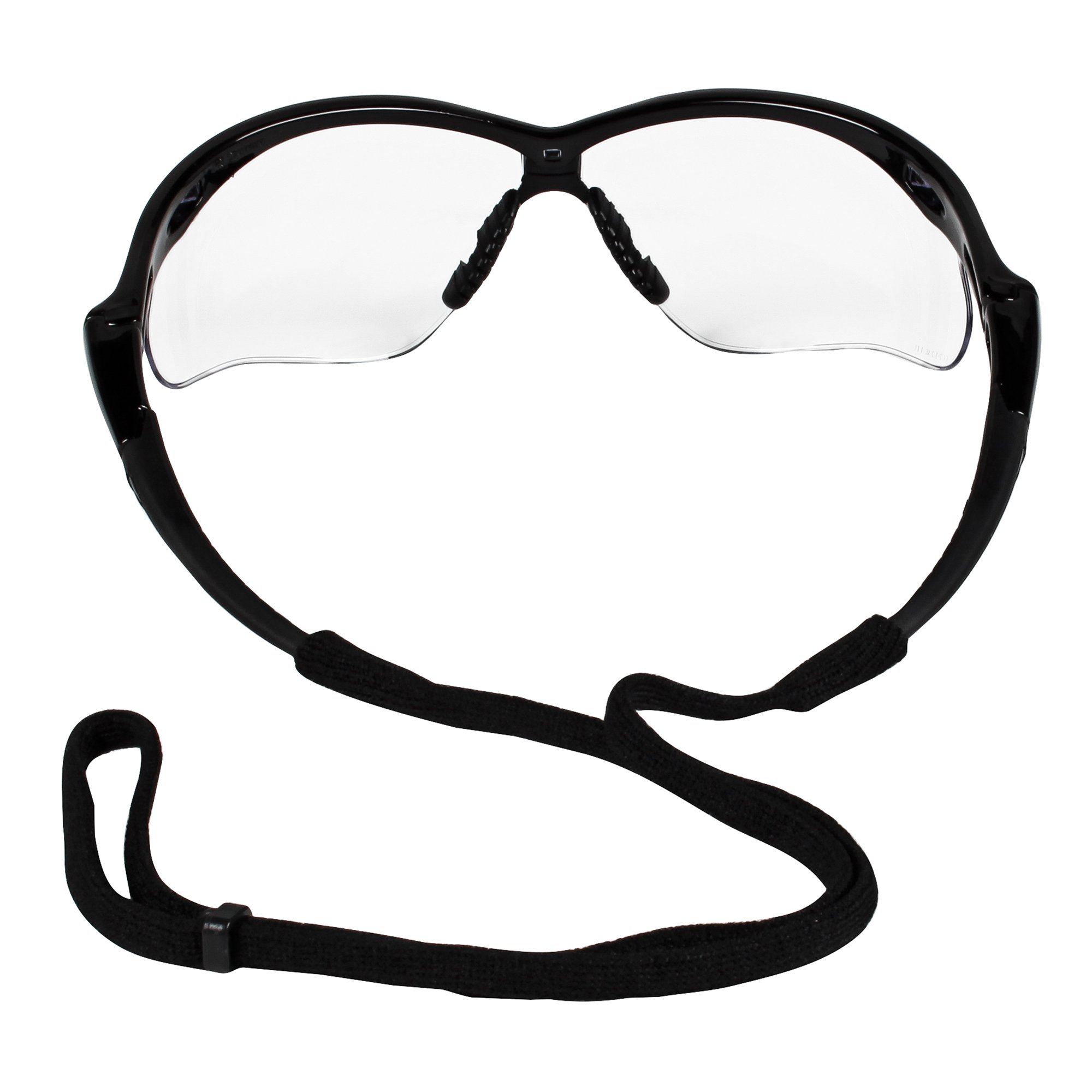 KLEENGUARD Nemesis CSA Certified Safety Glasses (20379) - Clear Anti-Fog Lens with Black Frame - 12 Pairs/Case - Ideal for Construction, Lab Work & Industrial Safety Protection