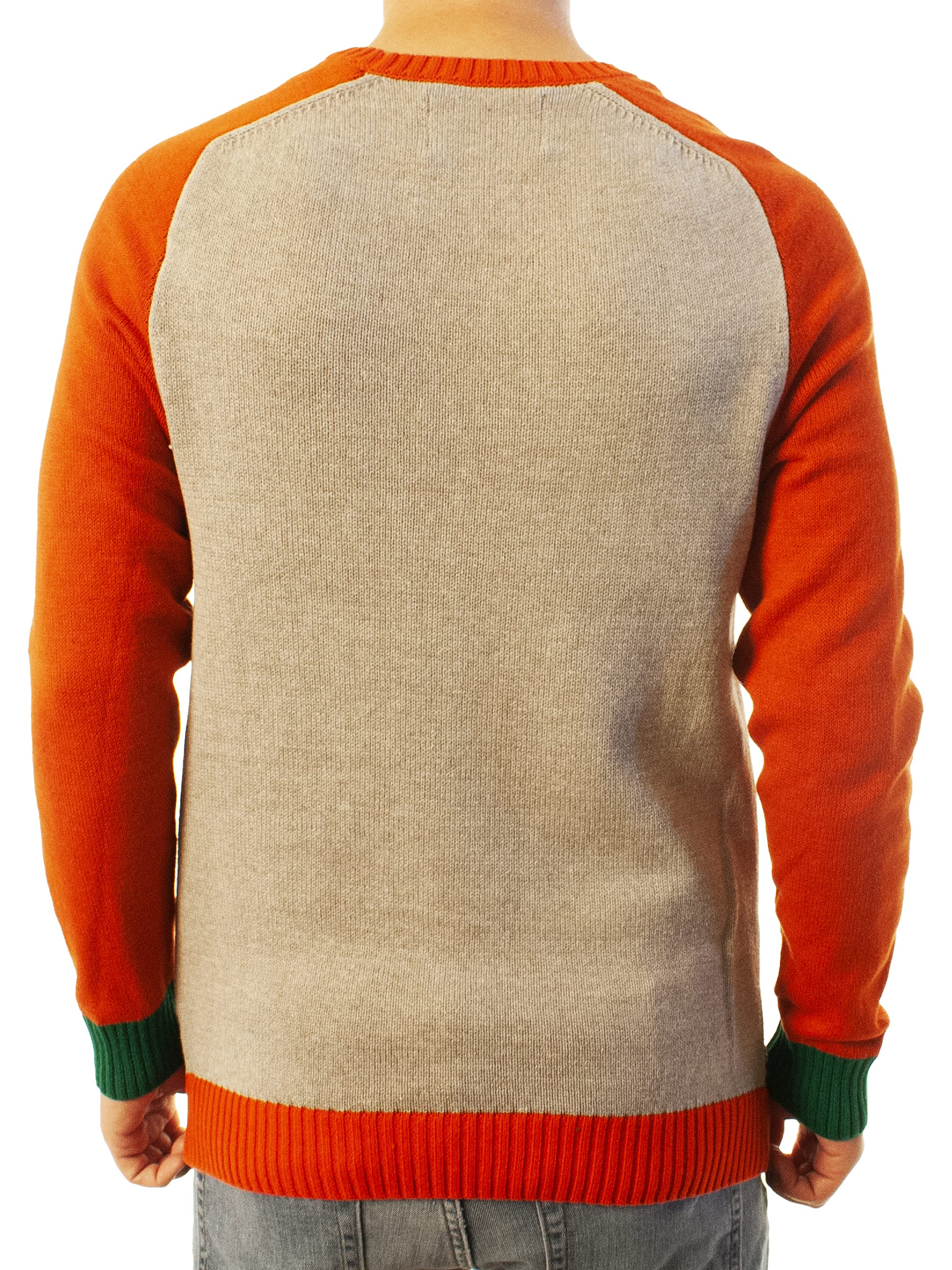 Funny Ugly Christmas Sweater for Men & Women - Classic Knitted Reindeer Holiday Party Sweater - Perfect for Xmas Parties, Family Gatherings & Festive Photos