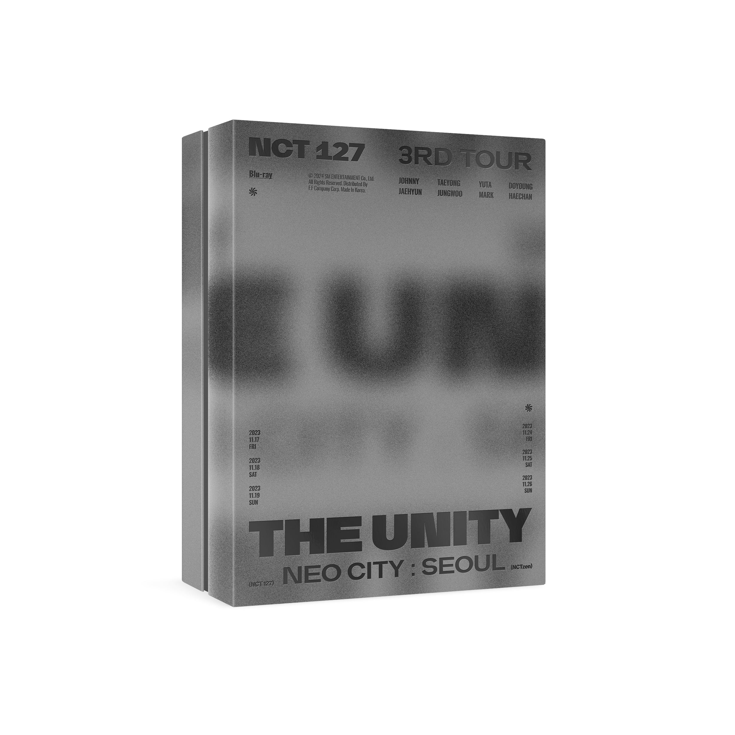 NCT 127 3rd Tour 'Neo City : Seoul - The Unity' Concert Blu-ray - Kpop Live Performance, Limited Edition, Perfect for Kpop Fans & Concert Collectors - Enjoy at Home Theater or Gift for Music Lovers
