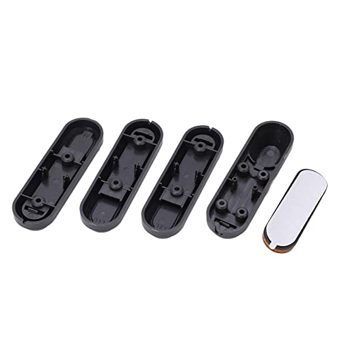 5Pcs Electric Scooter Wheel Hub Covers - Compatible with Xiaomi M365 (Red) | Durable Protection for Safe Riding | Easy Installation Accessories for Commuting & Urban Travel