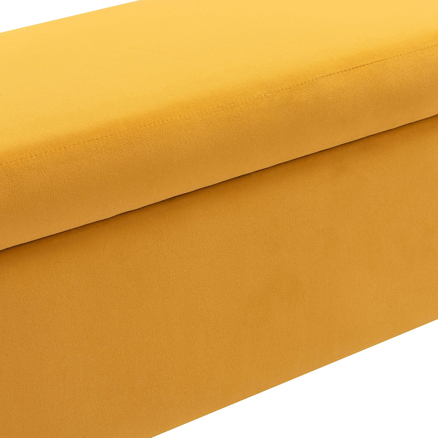 Angelo Upholstered Flip Top Storage Bench - Stylish Ottoman with Hidden Storage for Living Room, Bedroom & Entryway - Perfect for Home Organization & Extra Seating