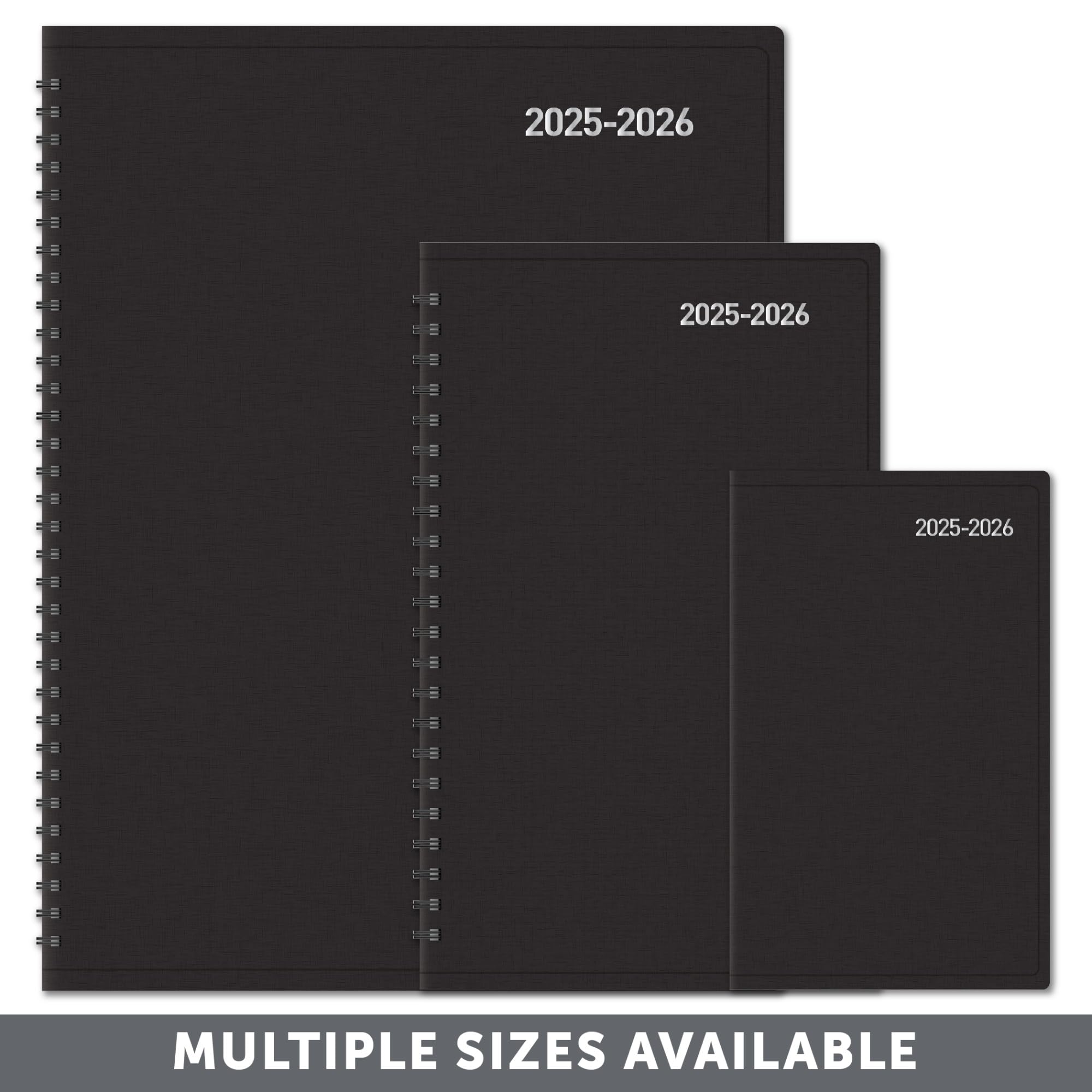 2025-2026 Office Depot® 14-Month Academic Planner - Weekly/Monthly Vertical Layout, 7.5