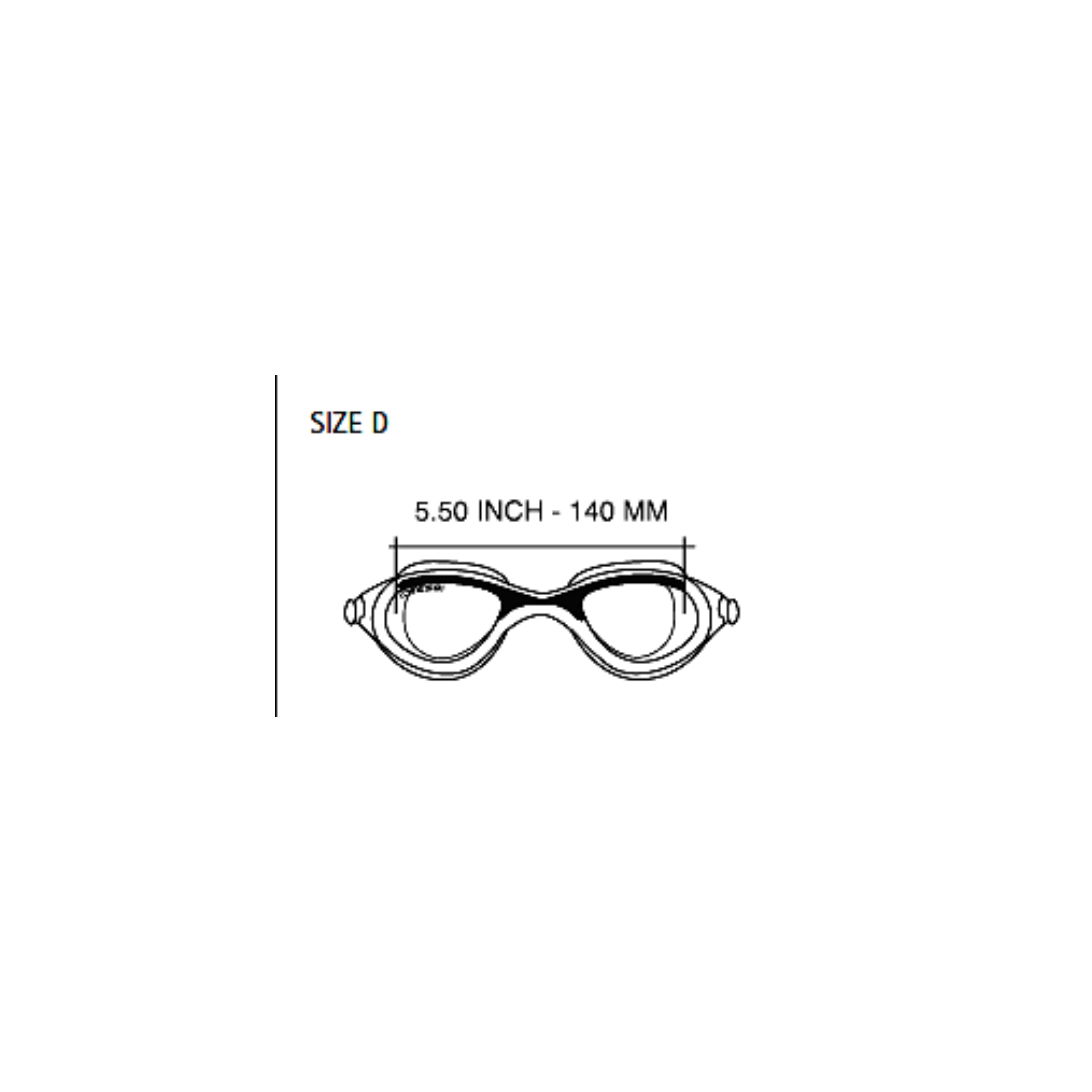 Cressi FLASH Professional Swim Goggles for Adults - Anti-Fog UV Protection Swimming Goggles - Perfect for Lap Swimming, Triathlon Training & Open Water Swimming