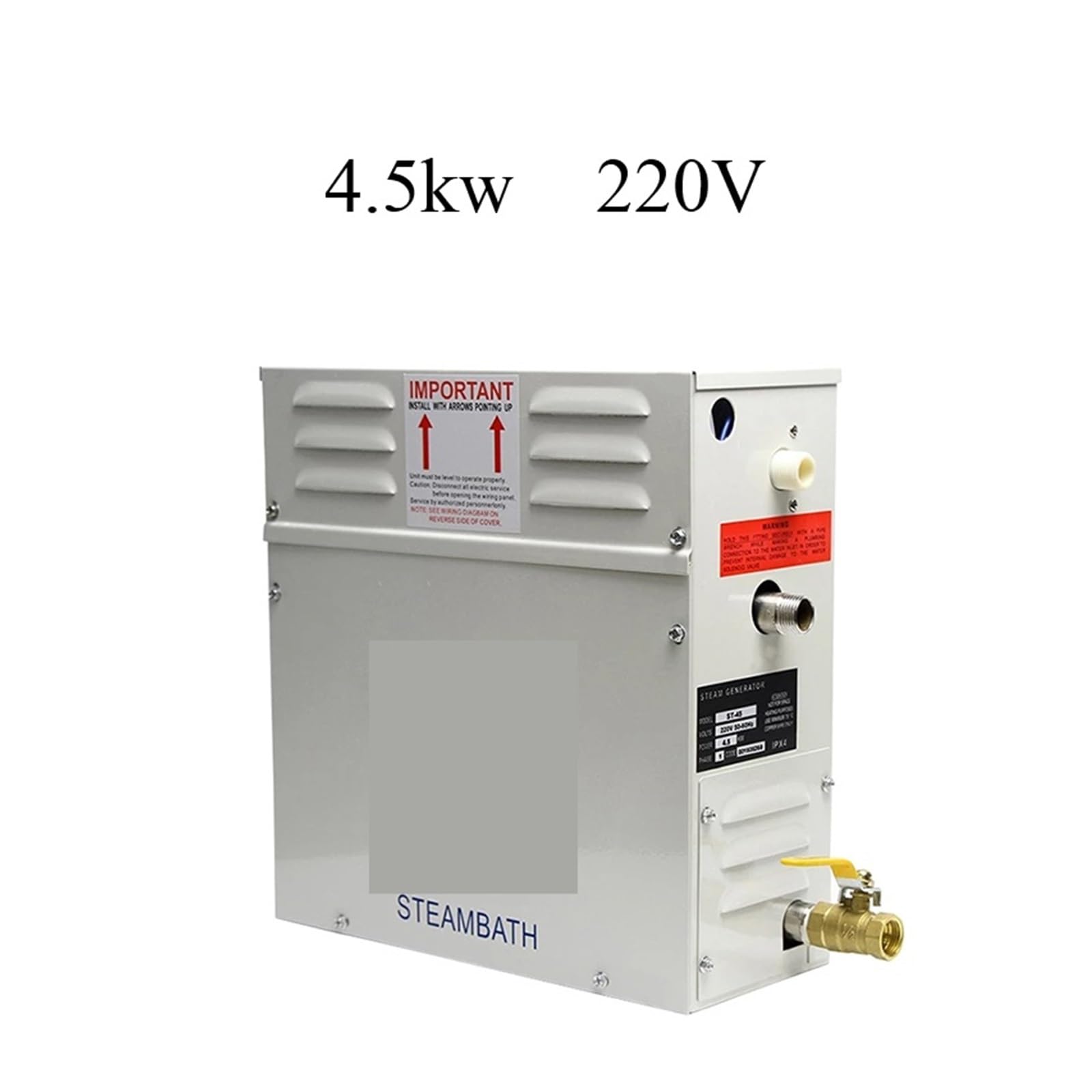 Fast Heating Sauna Heater - Portable & Eco-Friendly Home Sauna Steam Generator for Bathroom, Easy to Install & Control Wet Steam Machine | Perfect for Home Spa, Relaxation & Detox Therapy