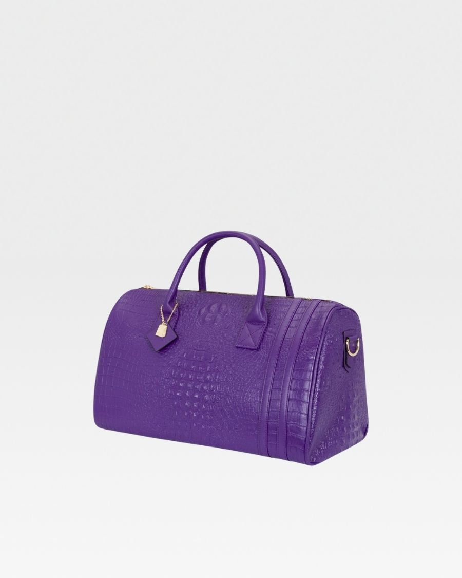 Apollo 2 Purple Duffle Bag - Waterproof Travel Gym Bag for Men & Women | Perfect for Workouts, Travel & Sports Gear Storage